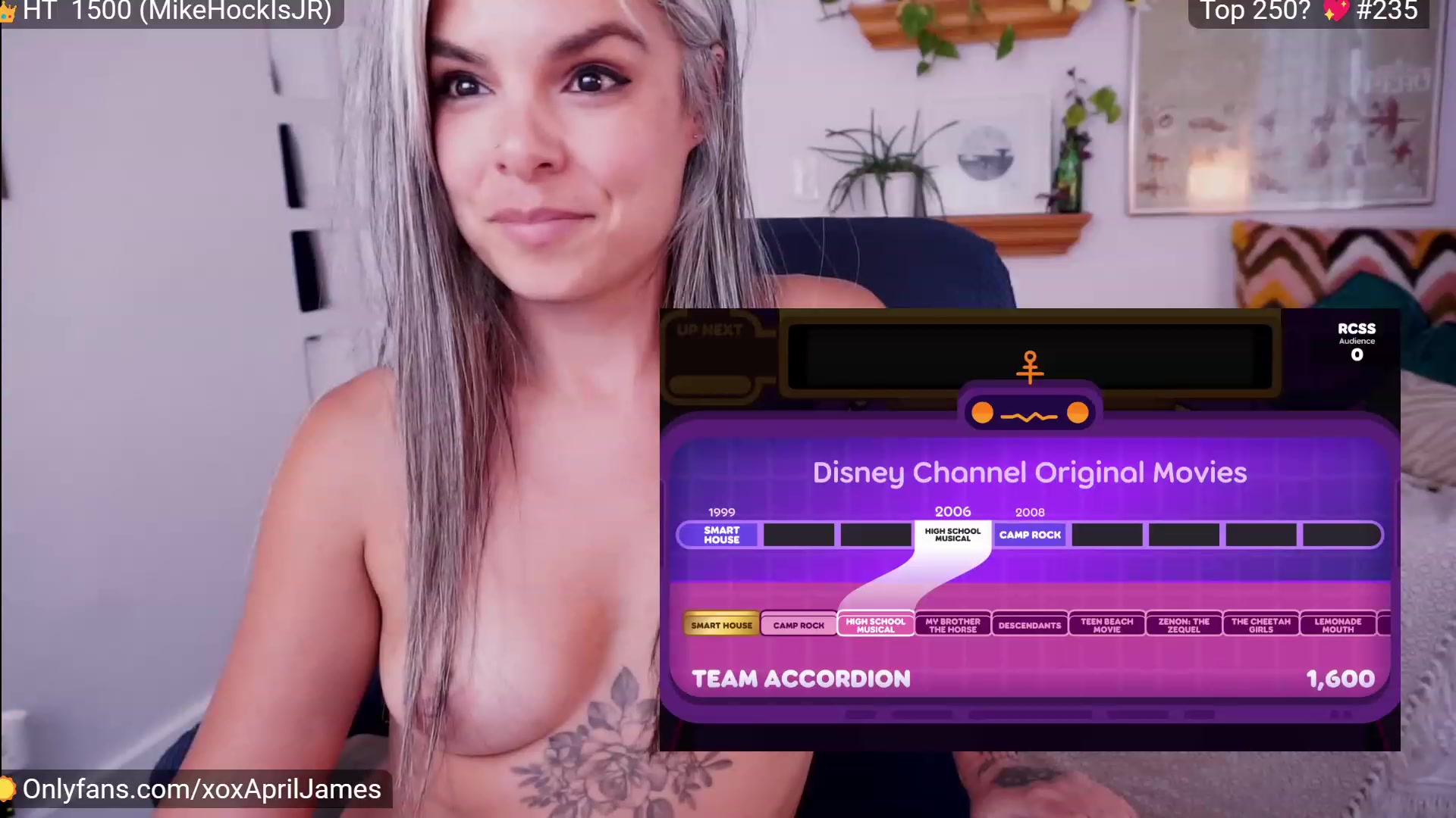 Gallery image thumbnail from AprilJames's myfreecams stream on, 07/22/2023, 21:17 image 12 of 20