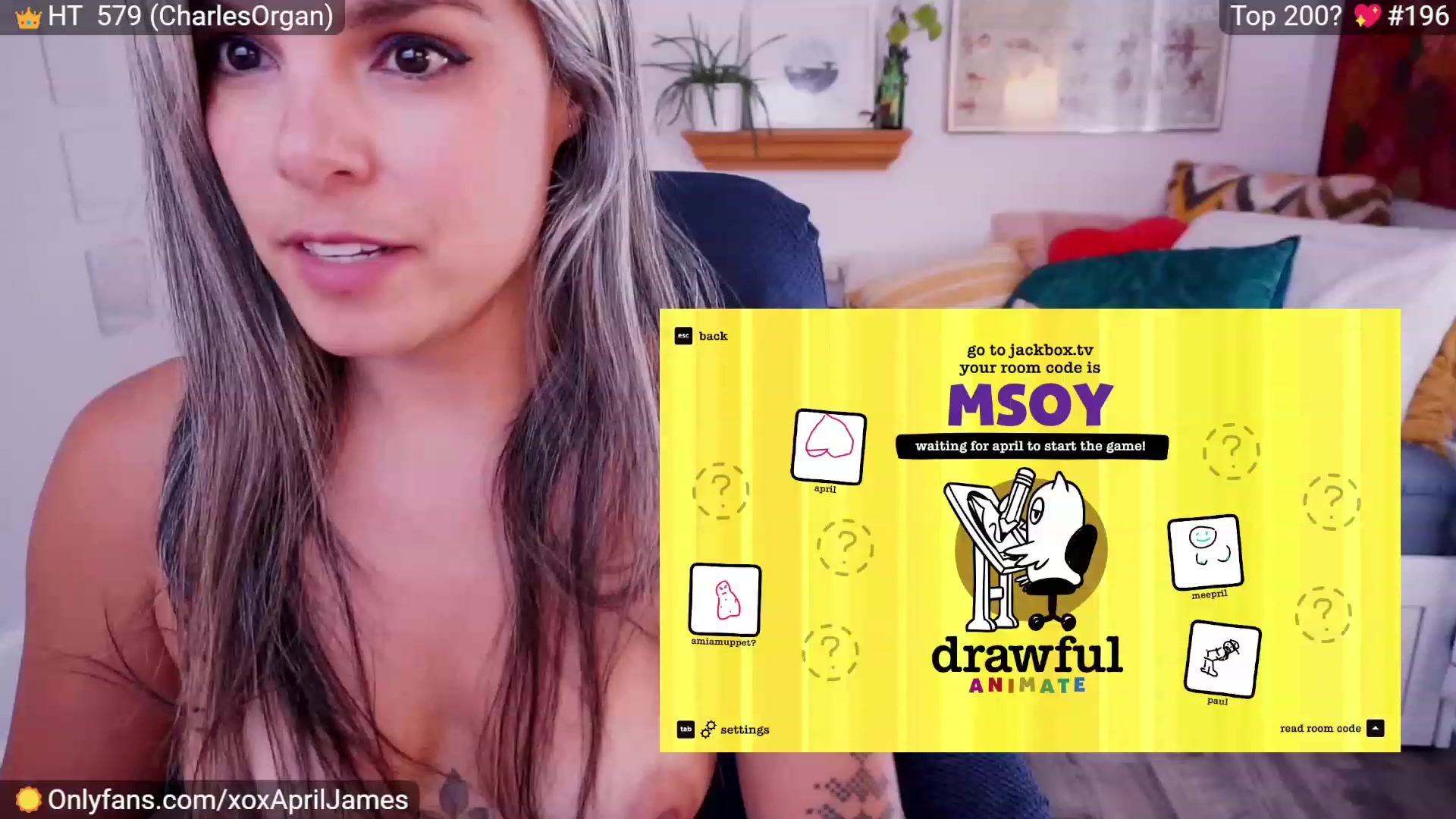 Gallery image thumbnail from AprilJames's myfreecams stream on, 07/30/2023, 19:48 image 7 of 20
