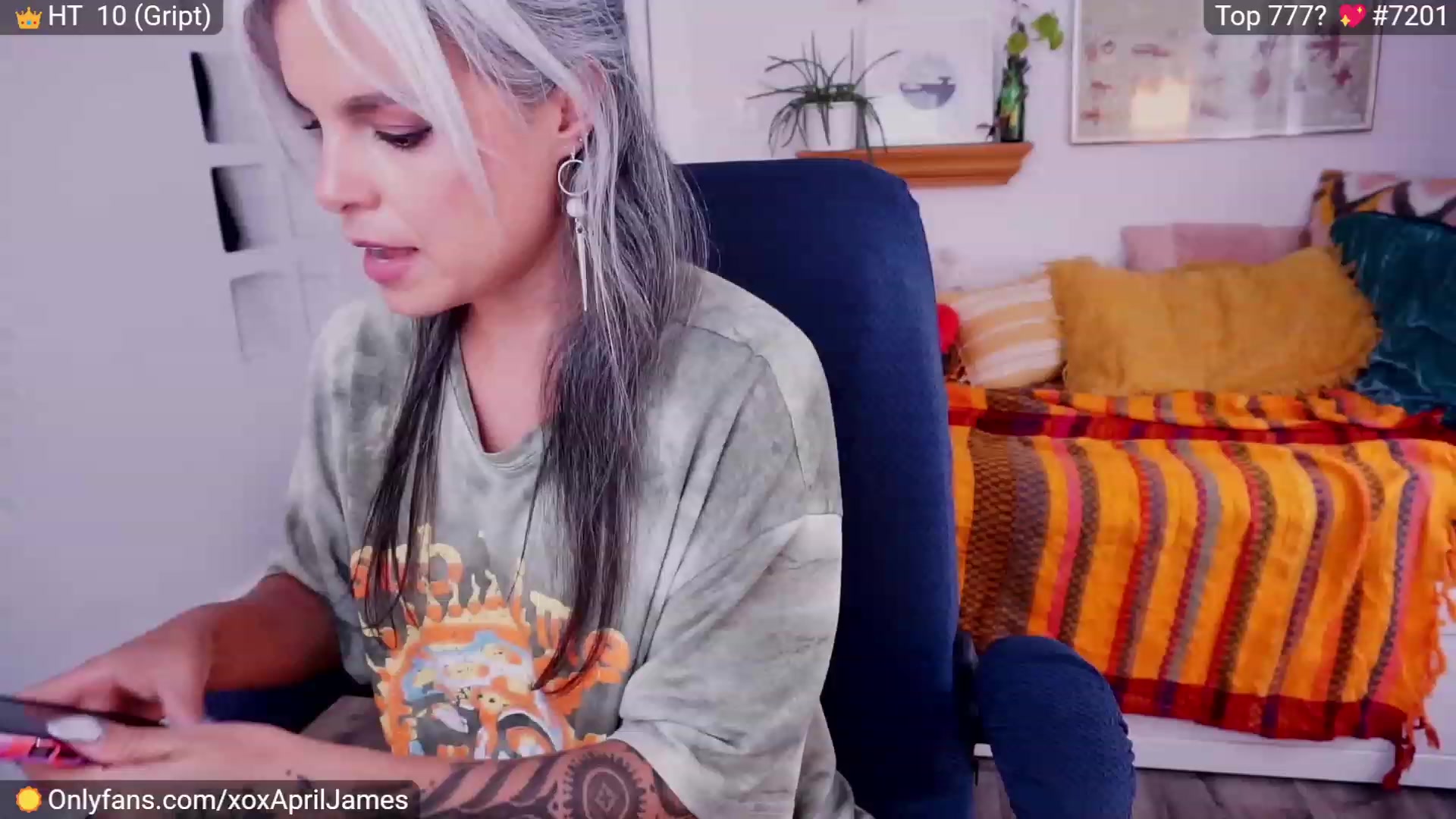 Gallery image thumbnail from AprilJames's myfreecams stream on, 08/03/2023, 22:16 image 4 of 20