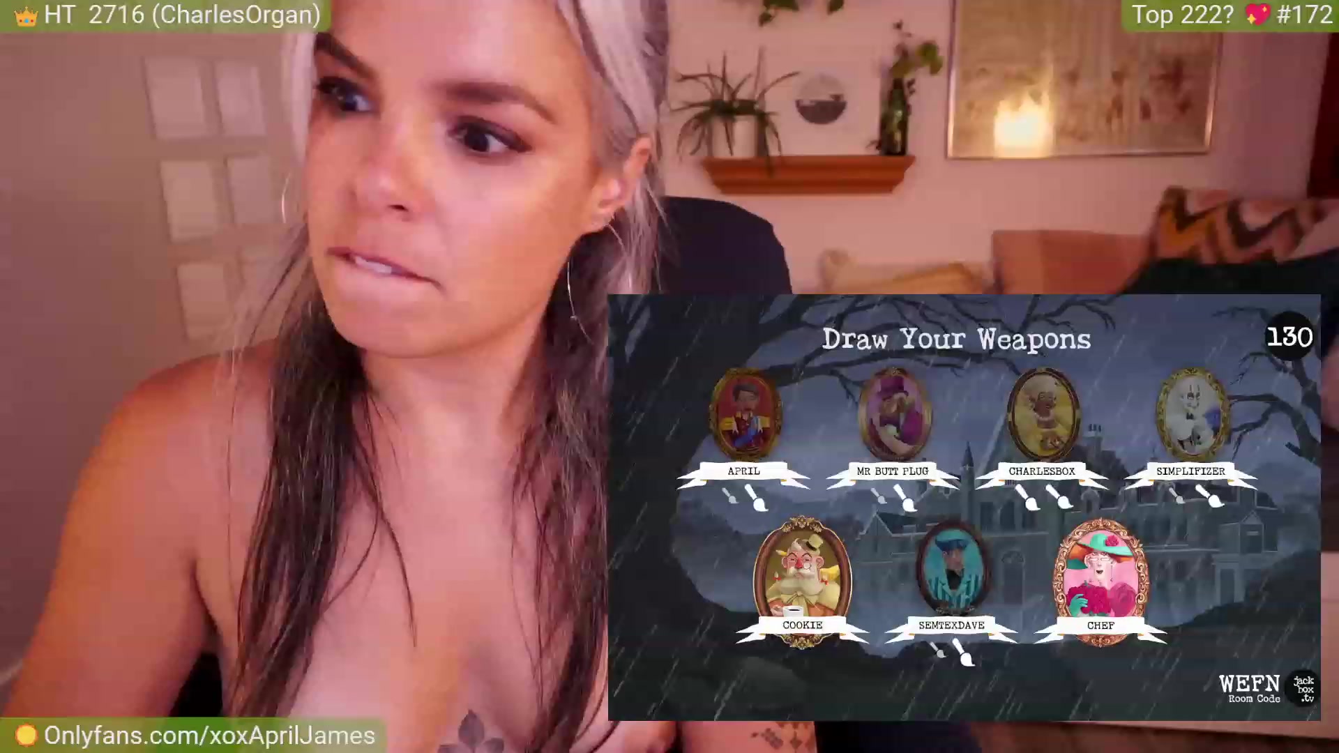 Gallery image thumbnail from AprilJames's myfreecams stream on, 08/12/2023, 24:07 image 17 of 20