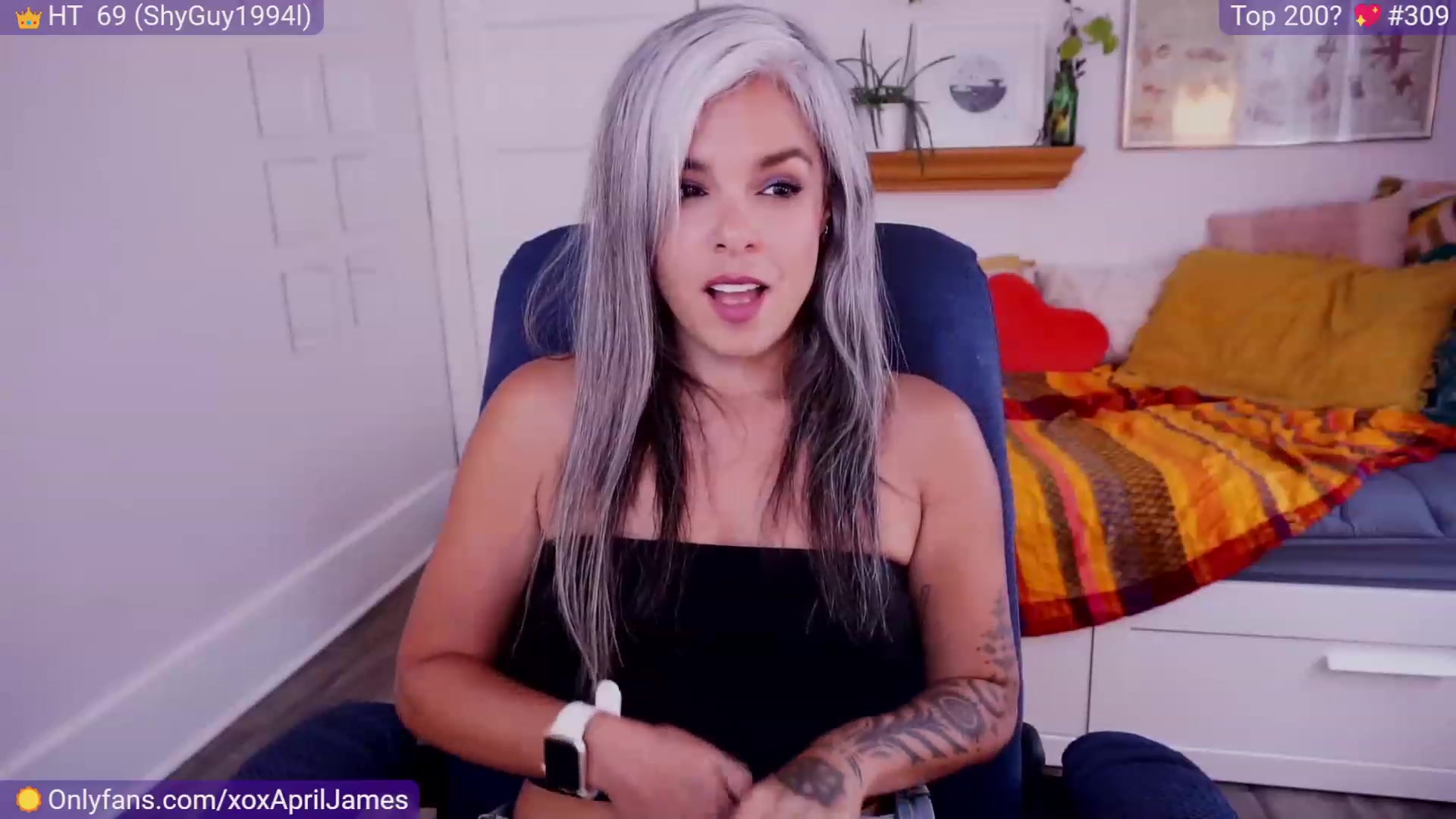 Gallery image thumbnail from AprilJames's myfreecams stream on, 08/18/2023, 19:35 image 6 of 20