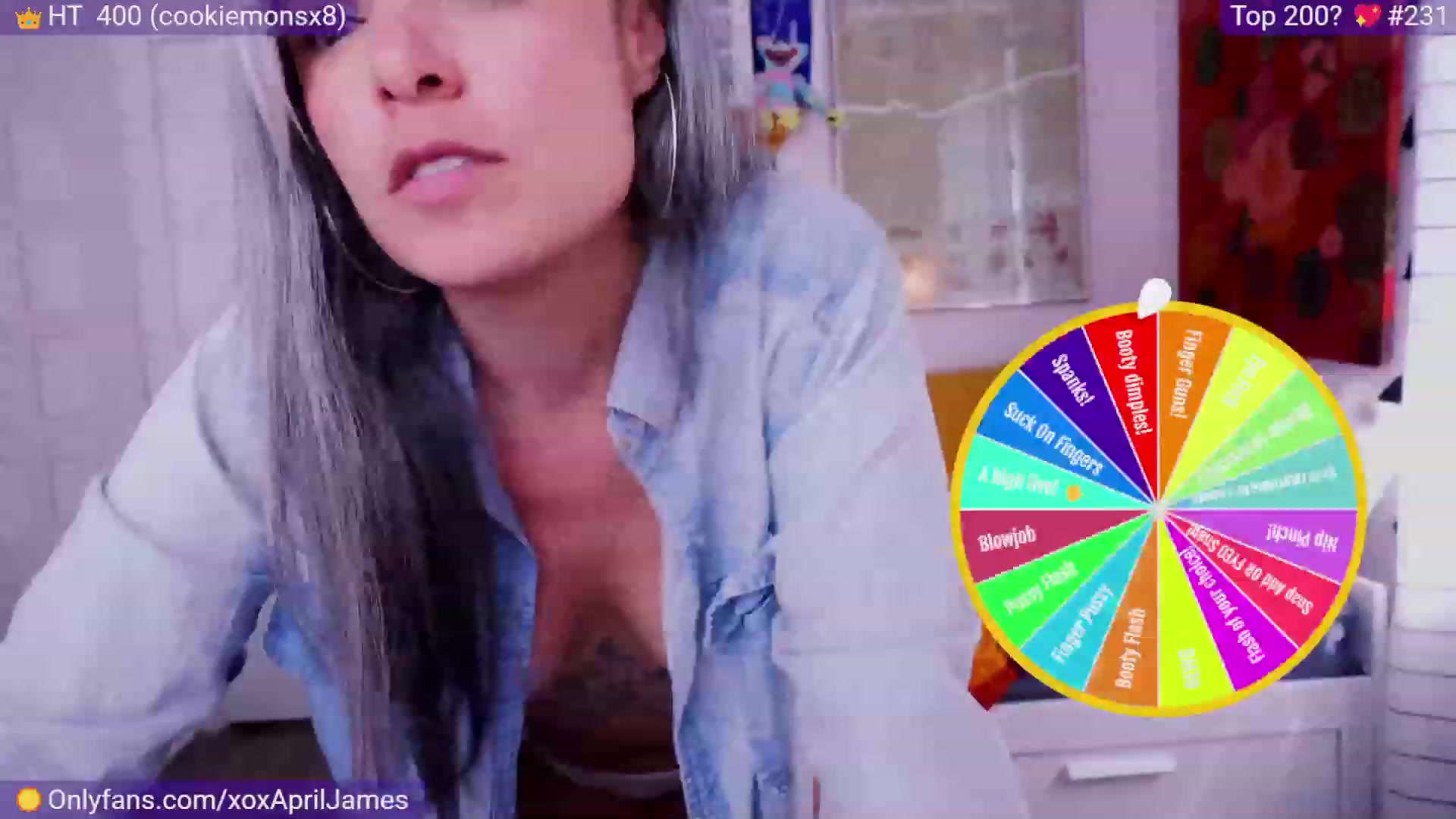 Gallery image thumbnail from AprilJames's myfreecams stream on, 08/19/2023, 22:50 image 5 of 20