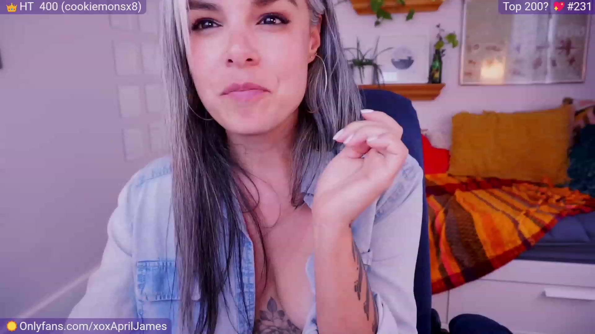 Gallery image thumbnail from AprilJames's myfreecams stream on, 08/19/2023, 22:50 image 4 of 20