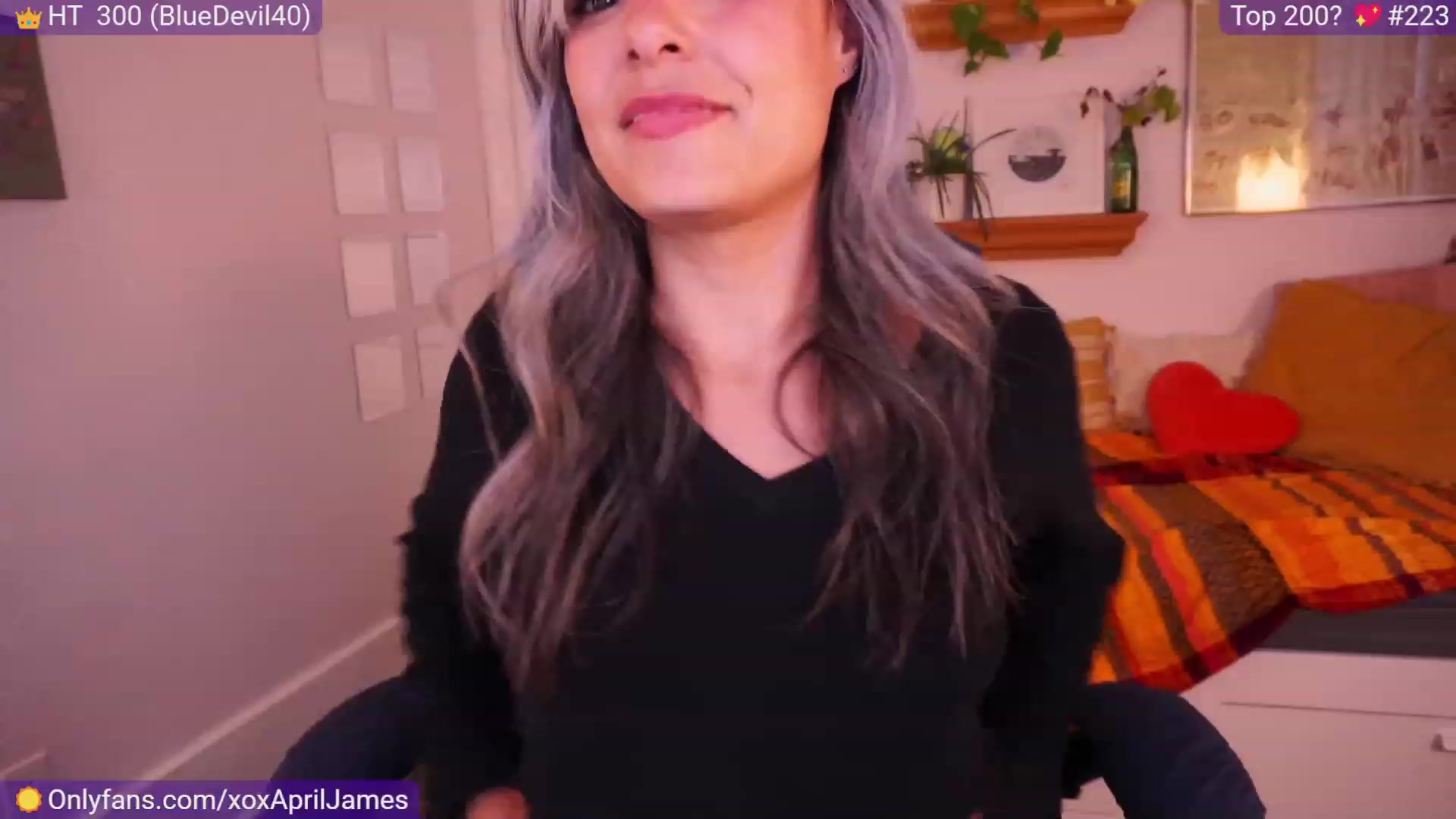 Gallery image thumbnail from AprilJames's myfreecams stream on, 08/25/2023, 21:44 image 6 of 20