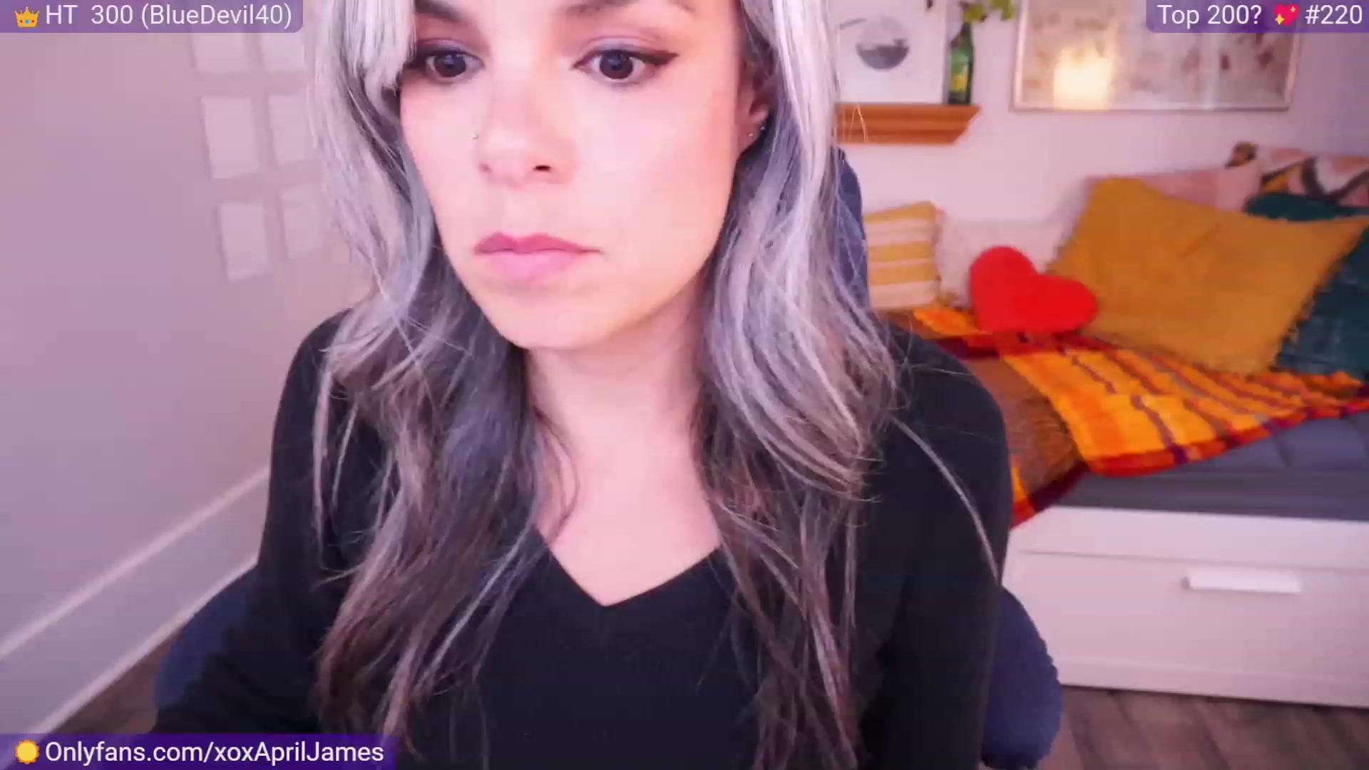 Gallery image thumbnail from AprilJames's myfreecams stream on, 08/25/2023, 21:44 image 12 of 20