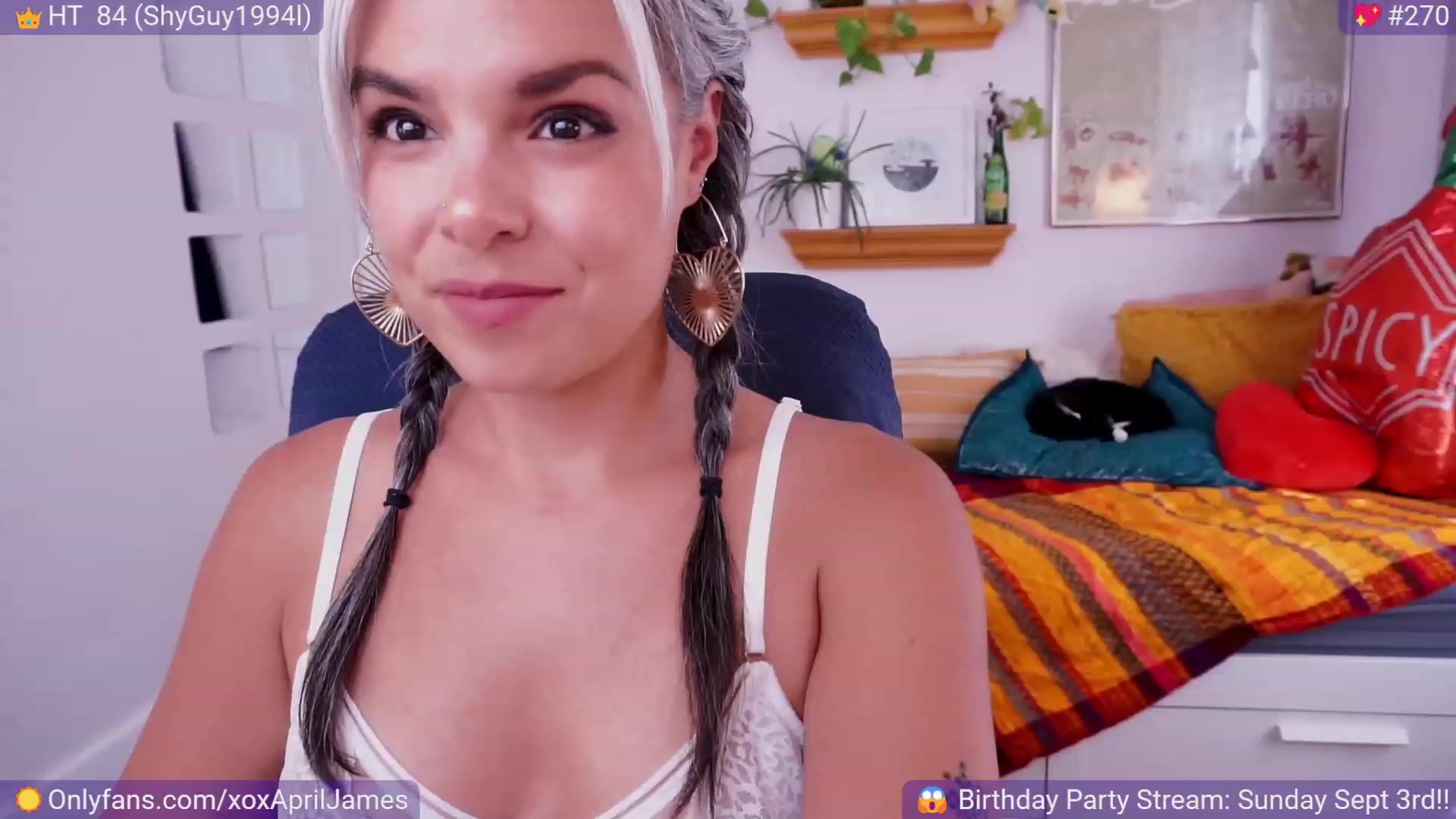 Gallery image thumbnail from AprilJames's myfreecams stream on, 08/31/2023, 21:51 image 9 of 20