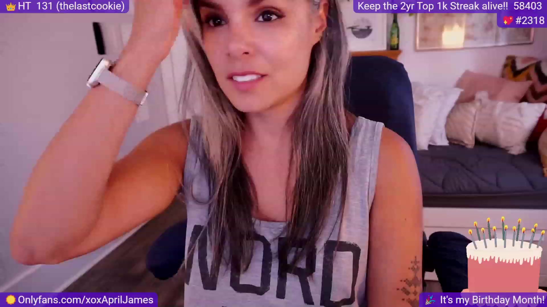 Gallery image thumbnail from AprilJames's myfreecams stream on, 09/24/2023, 24:06 image 13 of 20