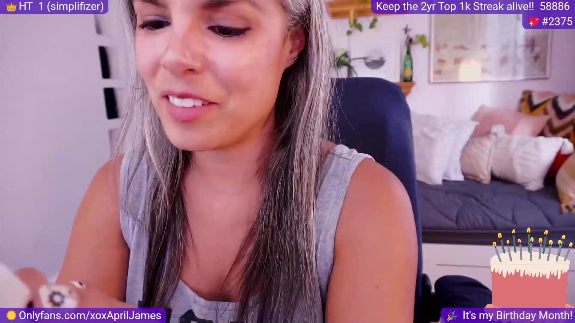 Gallery image thumbnail from AprilJames's myfreecams stream on, 09/24/2023, 24:06 image 2 of 20