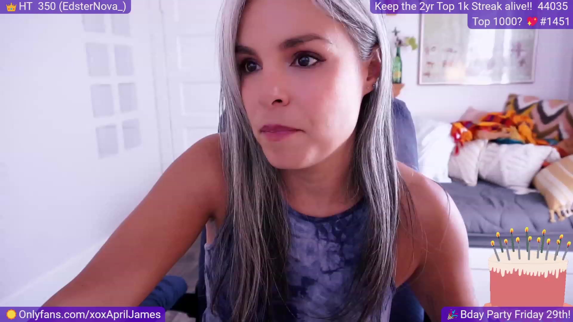 Gallery image thumbnail from AprilJames's myfreecams stream on, 09/25/2023, 19:29 image 10 of 20