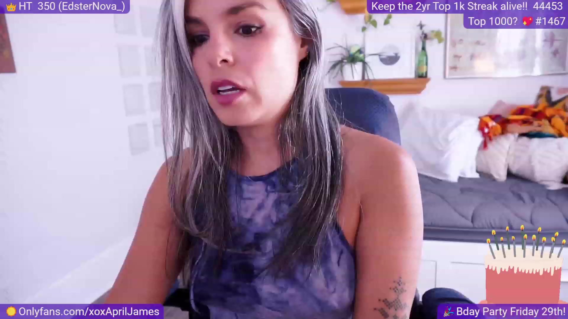 Gallery image thumbnail from AprilJames's myfreecams stream on, 09/25/2023, 19:29 image 3 of 20