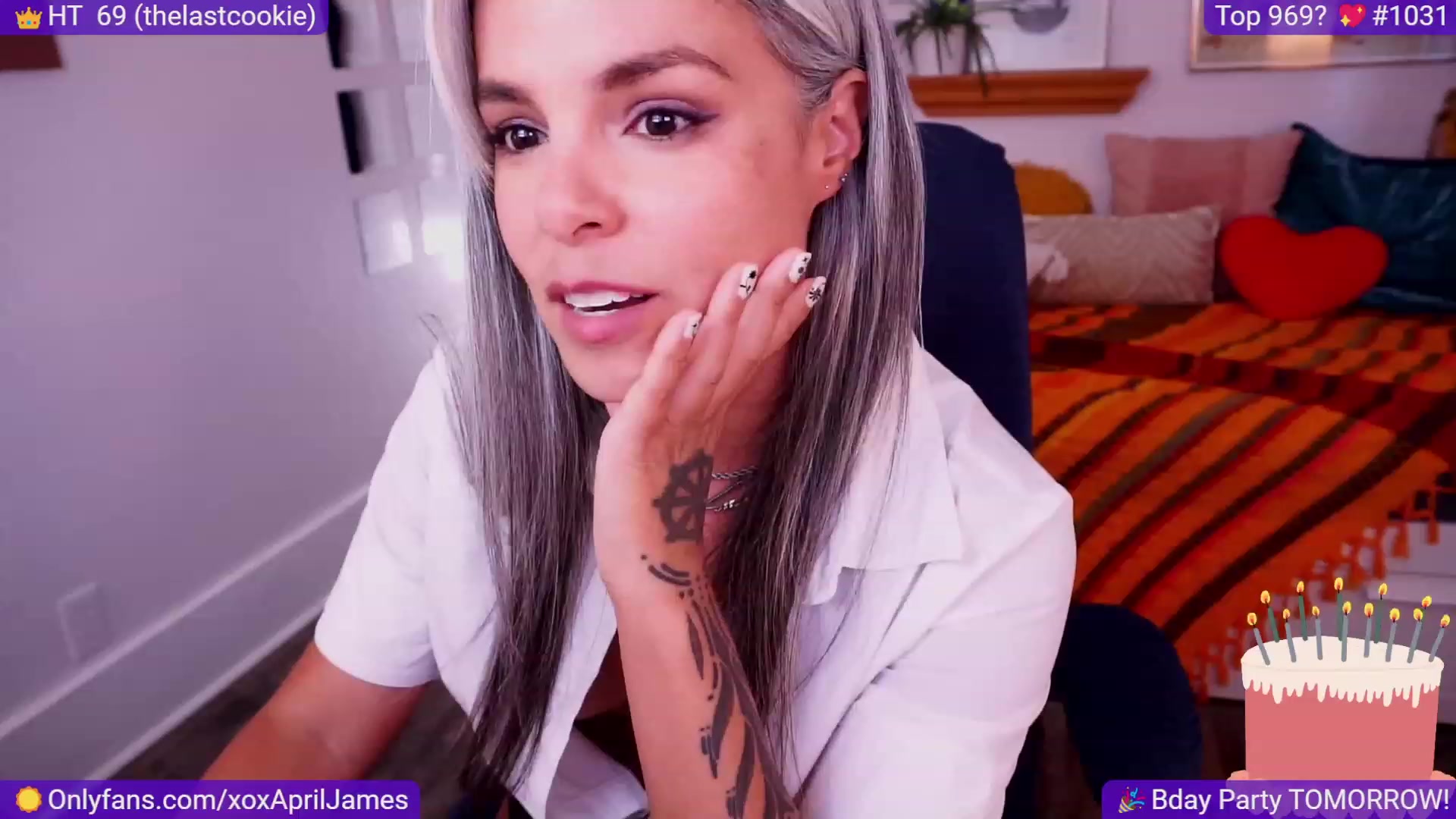 Gallery image thumbnail from AprilJames's myfreecams stream on, 09/29/2023, 24:03 image 11 of 20