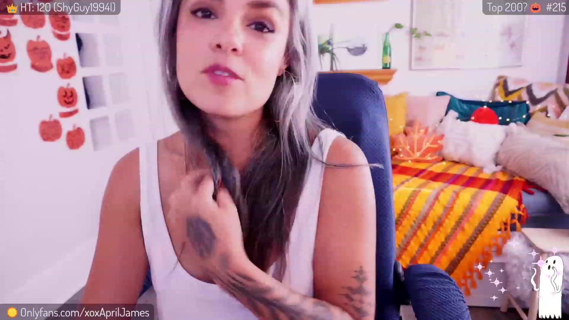 Gallery image thumbnail from AprilJames's myfreecams stream on, 10/13/2023, 20:24 image 13 of 20