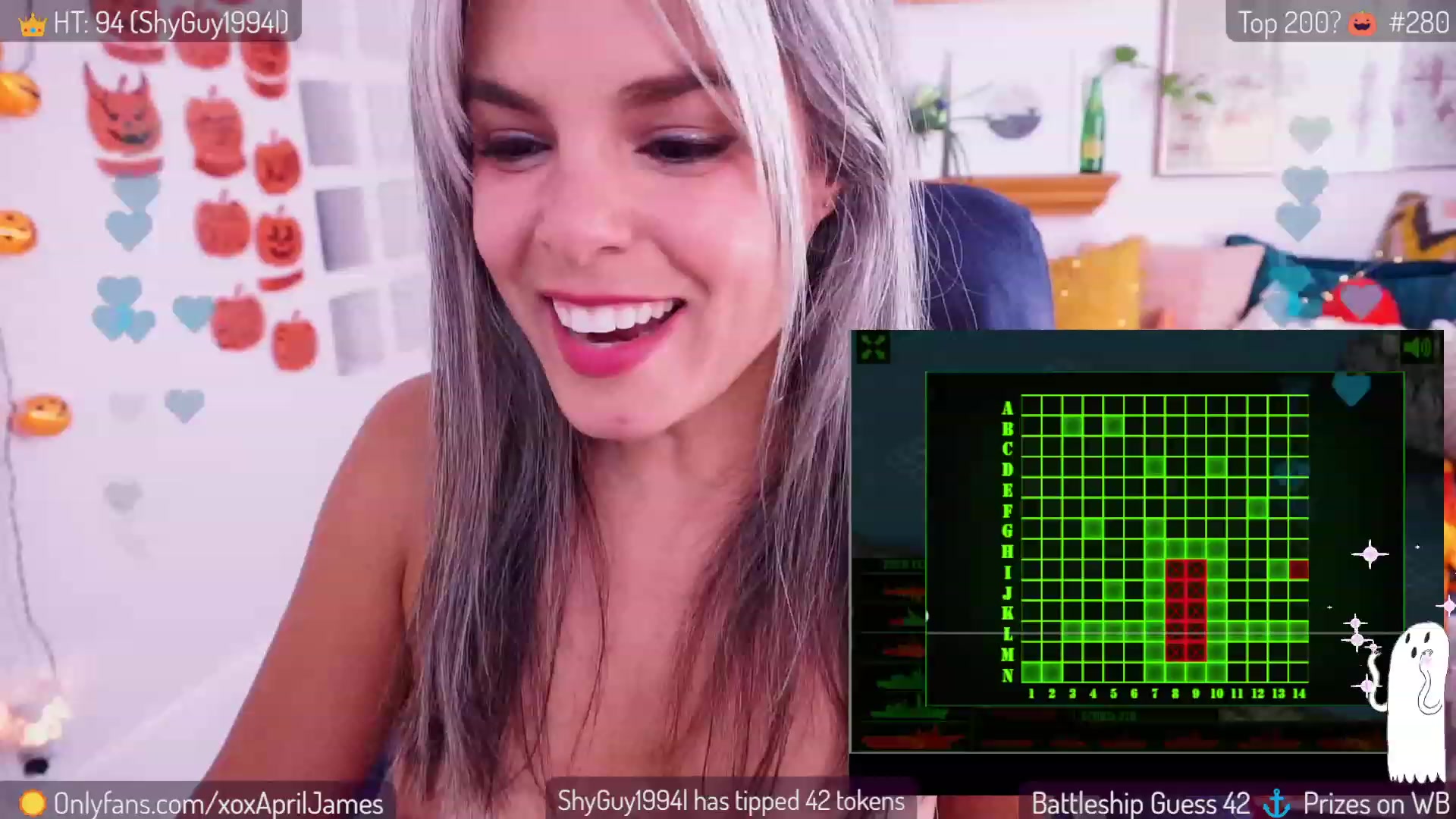 Gallery image thumbnail from AprilJames's myfreecams stream on, 10/20/2023, 20:21 image 12 of 20