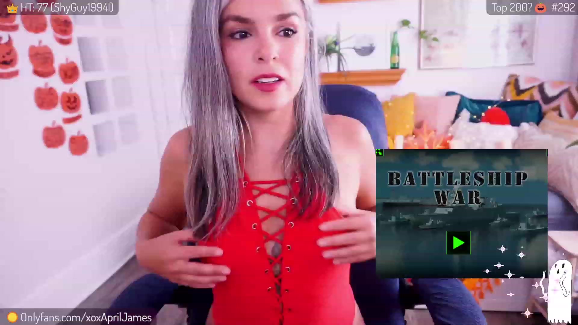 Gallery image thumbnail from AprilJames's myfreecams stream on, 10/20/2023, 20:21 image 1 of 20