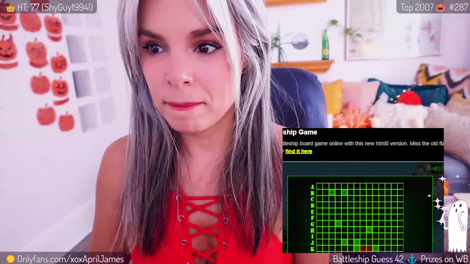 Gallery image thumbnail from AprilJames's myfreecams stream on, 10/20/2023, 20:21 image 6 of 20