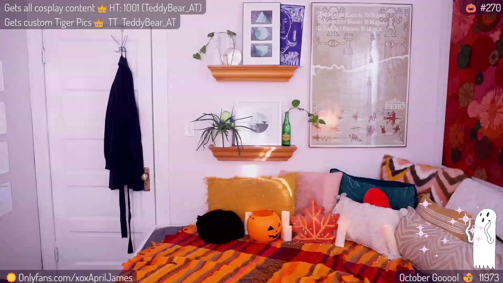 Gallery image thumbnail from AprilJames's myfreecams stream on, 10/31/2023, 21:27 image 20 of 20