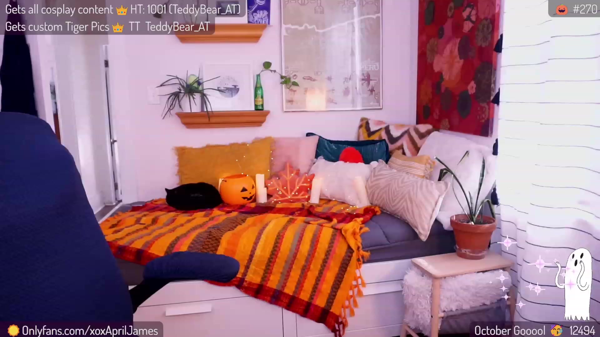 Gallery image thumbnail from AprilJames's myfreecams stream on, 10/31/2023, 21:27 image 5 of 20
