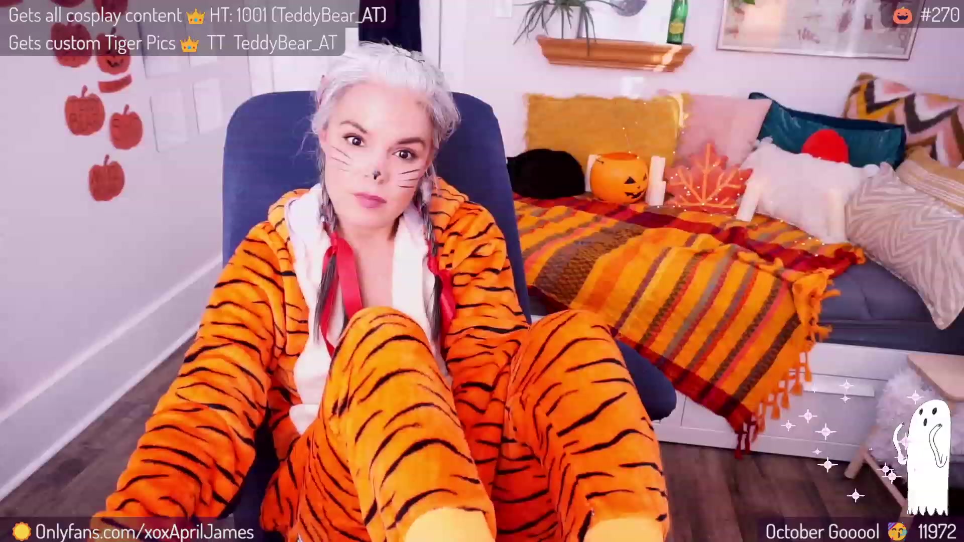 Gallery image thumbnail from AprilJames's myfreecams stream on, 10/31/2023, 21:48 image 9 of 20