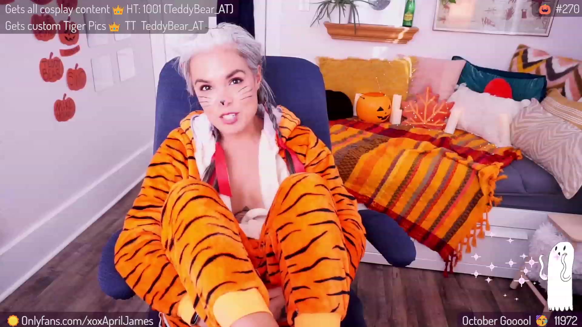 Gallery image thumbnail from AprilJames's myfreecams stream on, 10/31/2023, 21:48 image 7 of 20