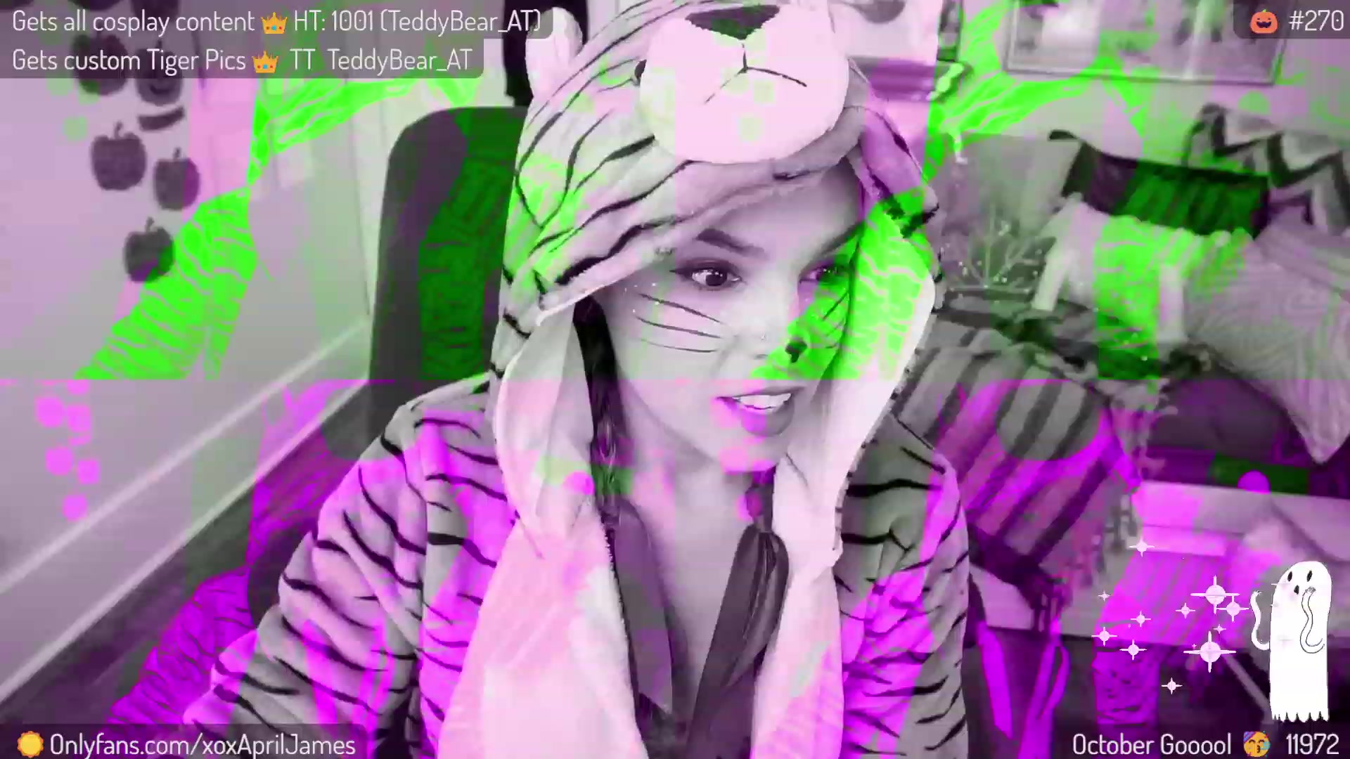 Gallery image thumbnail from AprilJames's myfreecams stream on, 10/31/2023, 21:48 image 13 of 20