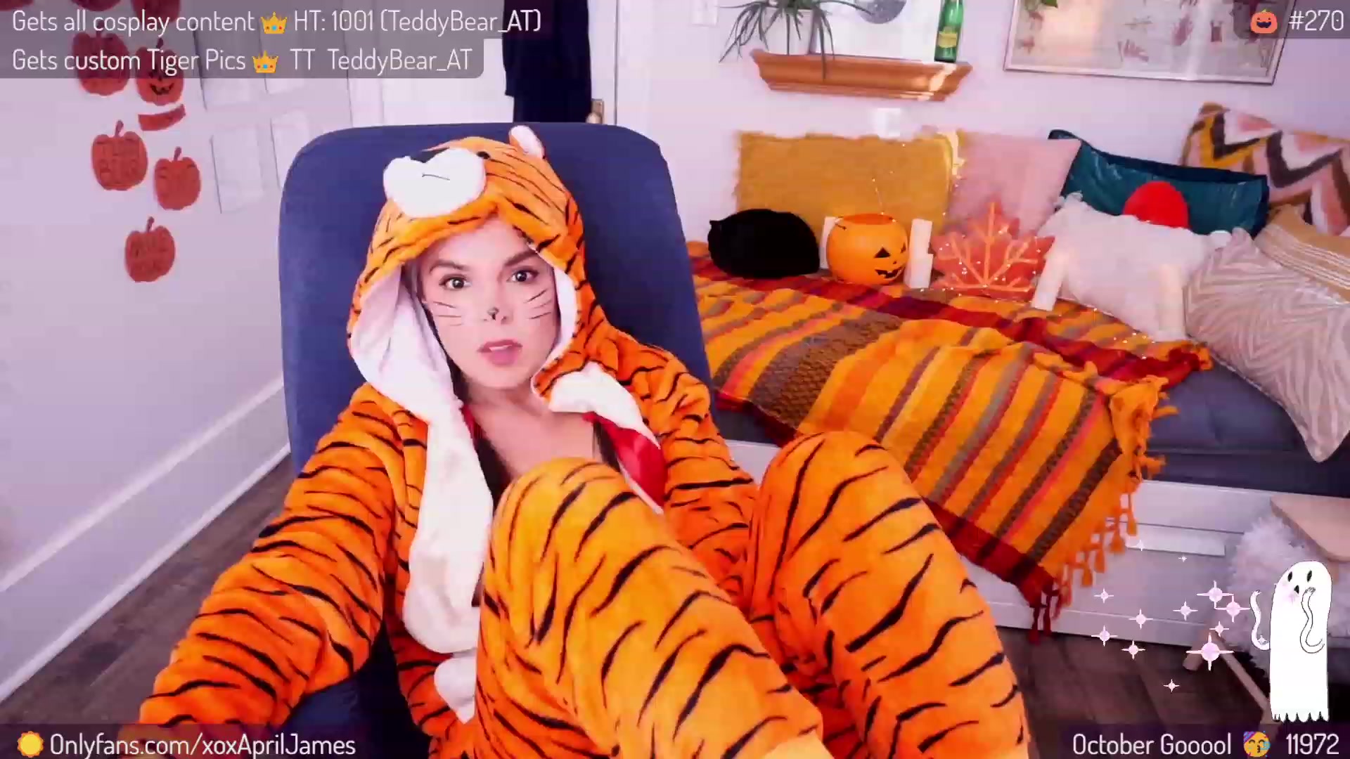 Gallery image thumbnail from AprilJames's myfreecams stream on, 10/31/2023, 21:48 image 10 of 20