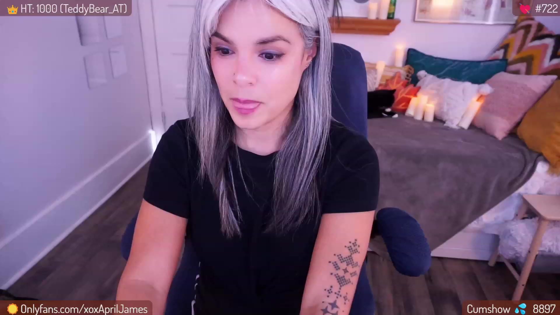 Gallery image thumbnail from AprilJames's myfreecams stream on, 11/09/2023, 20:22 image 5 of 20