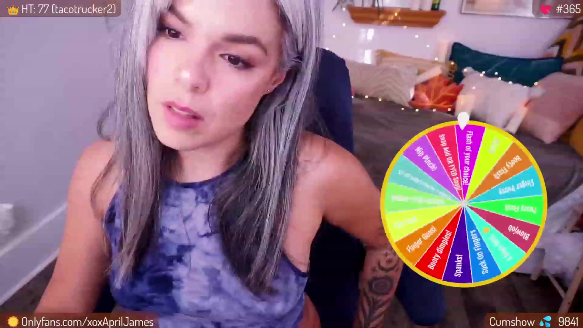Gallery image thumbnail from AprilJames's myfreecams stream on, 11/10/2023, 22:29 image 4 of 20