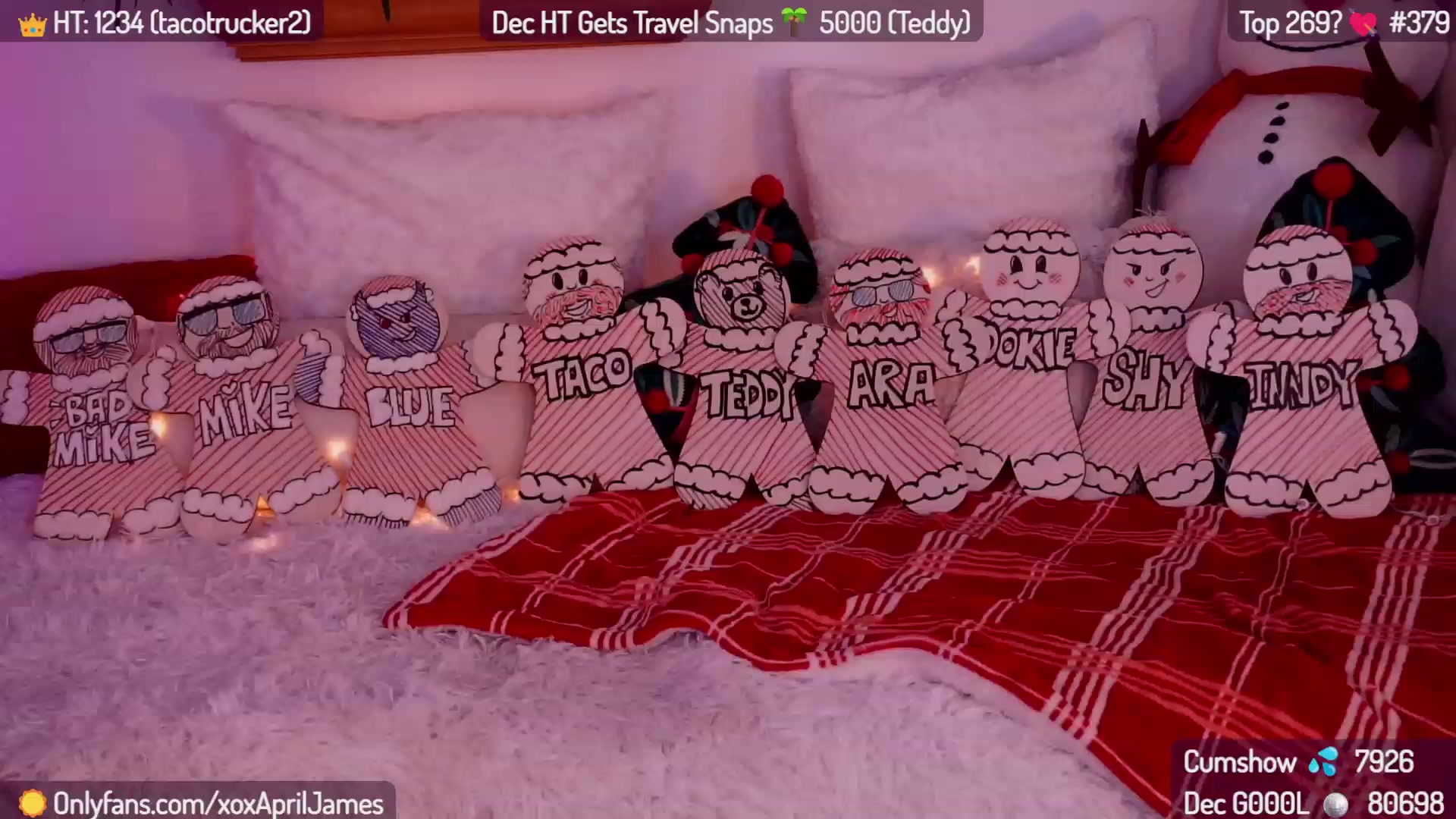 Gallery image thumbnail from AprilJames's myfreecams stream on, 12/18/2023, 23:34 image 13 of 20