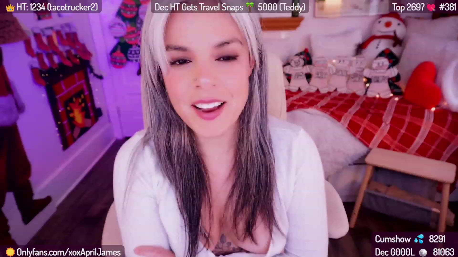 Gallery image thumbnail from AprilJames's myfreecams stream on, 12/18/2023, 23:34 image 6 of 20