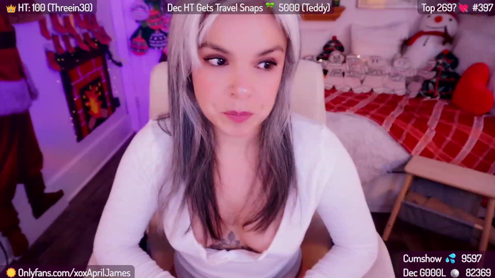 Gallery image thumbnail from AprilJames's myfreecams stream on, 12/18/2023, 23:34 image 1 of 20