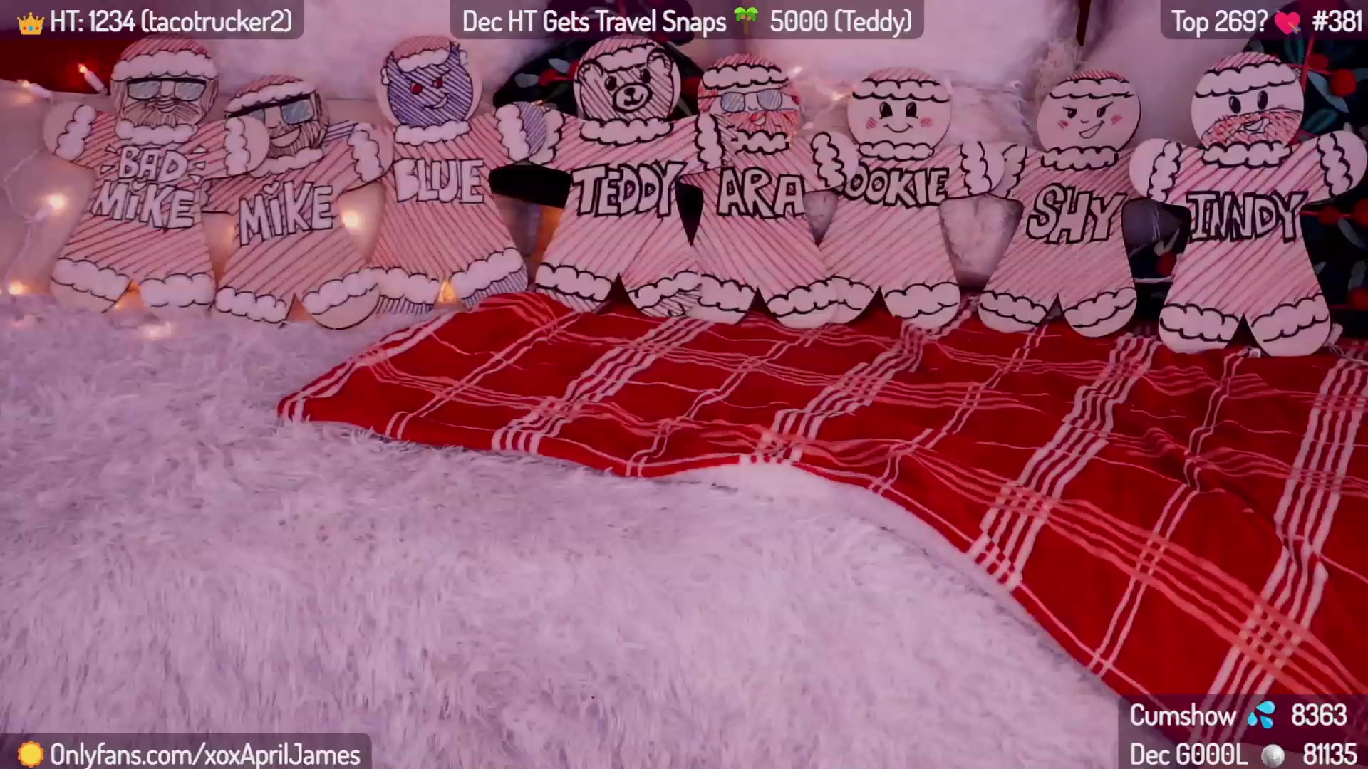 Gallery image thumbnail from AprilJames's myfreecams stream on, 12/18/2023, 23:34 image 3 of 20