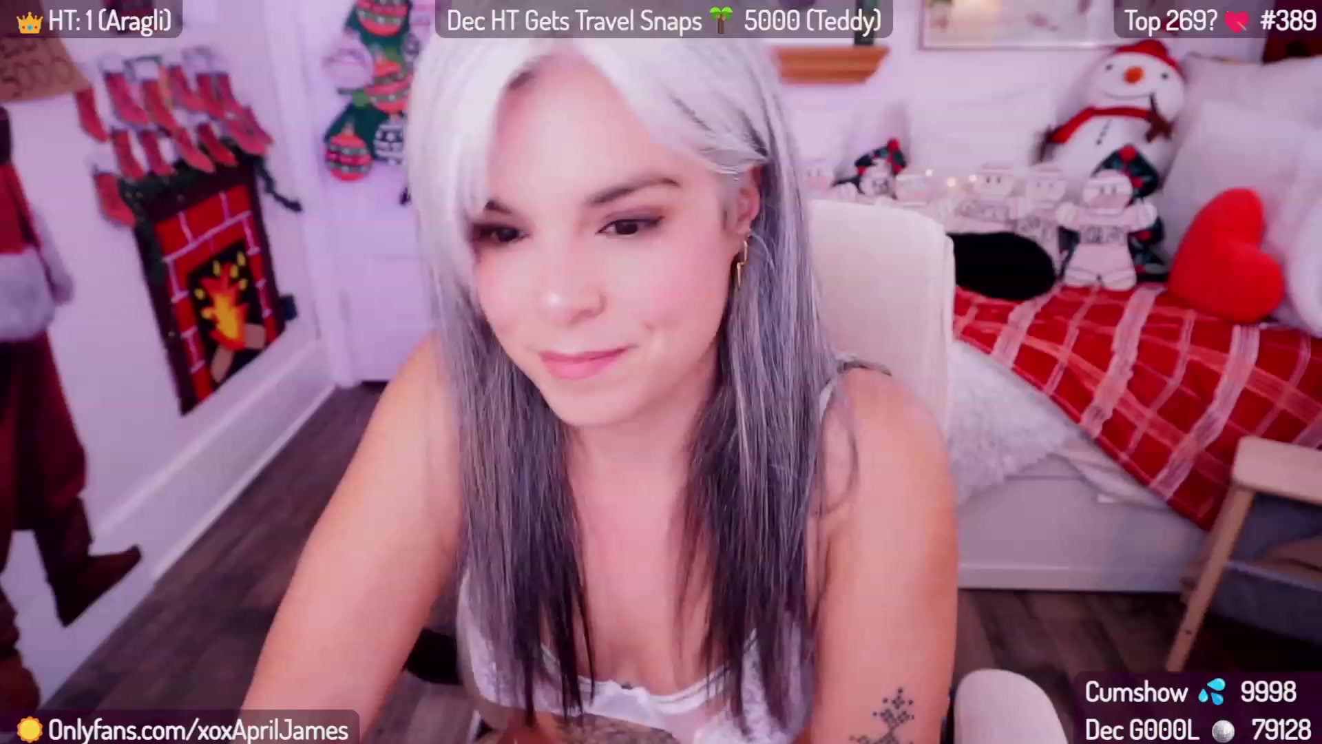 Gallery image thumbnail from AprilJames's myfreecams stream on, 12/19/2023, 22:57 image 1 of 20