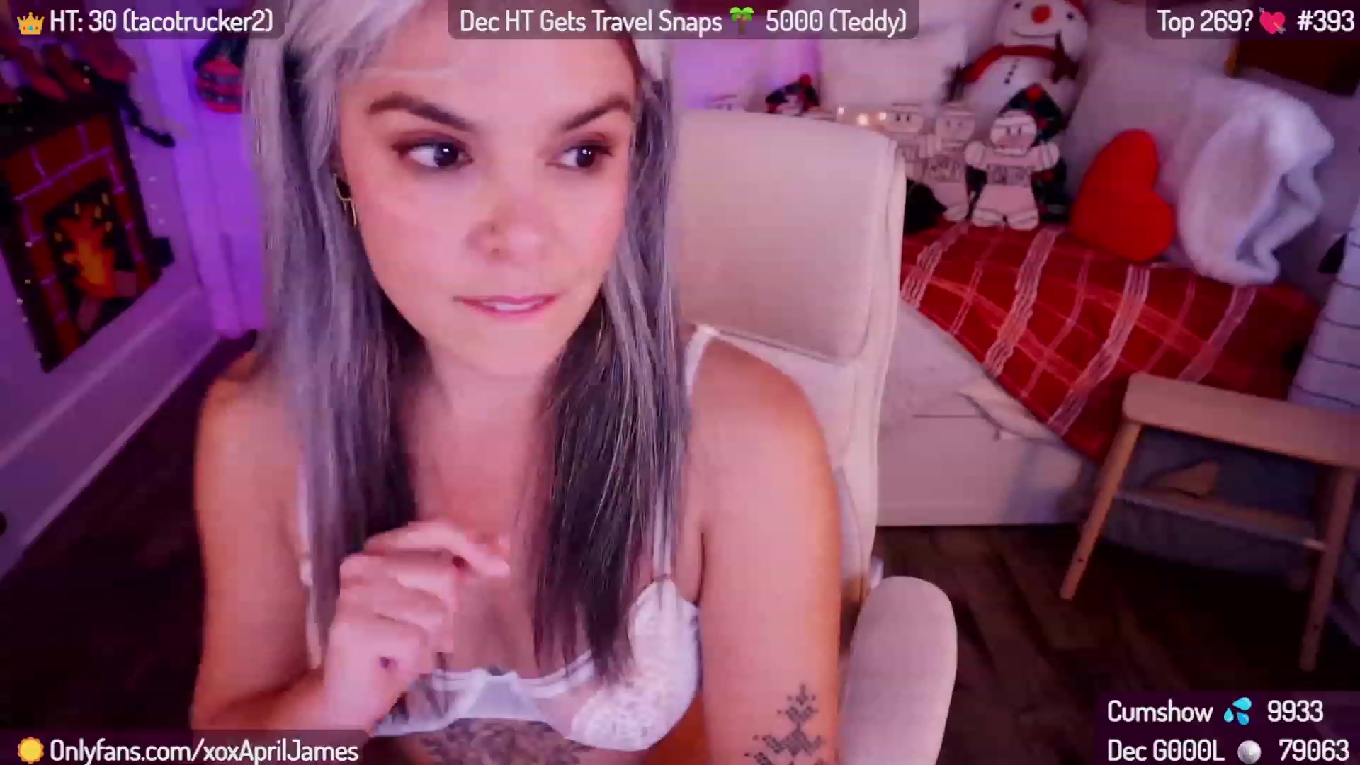 Gallery image thumbnail from AprilJames's myfreecams stream on, 12/19/2023, 22:57 image 19 of 20
