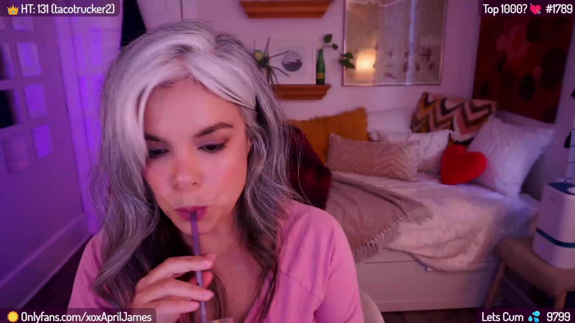 Gallery image thumbnail from AprilJames's myfreecams stream on, 01/10/2024, 23:14 image 1 of 20