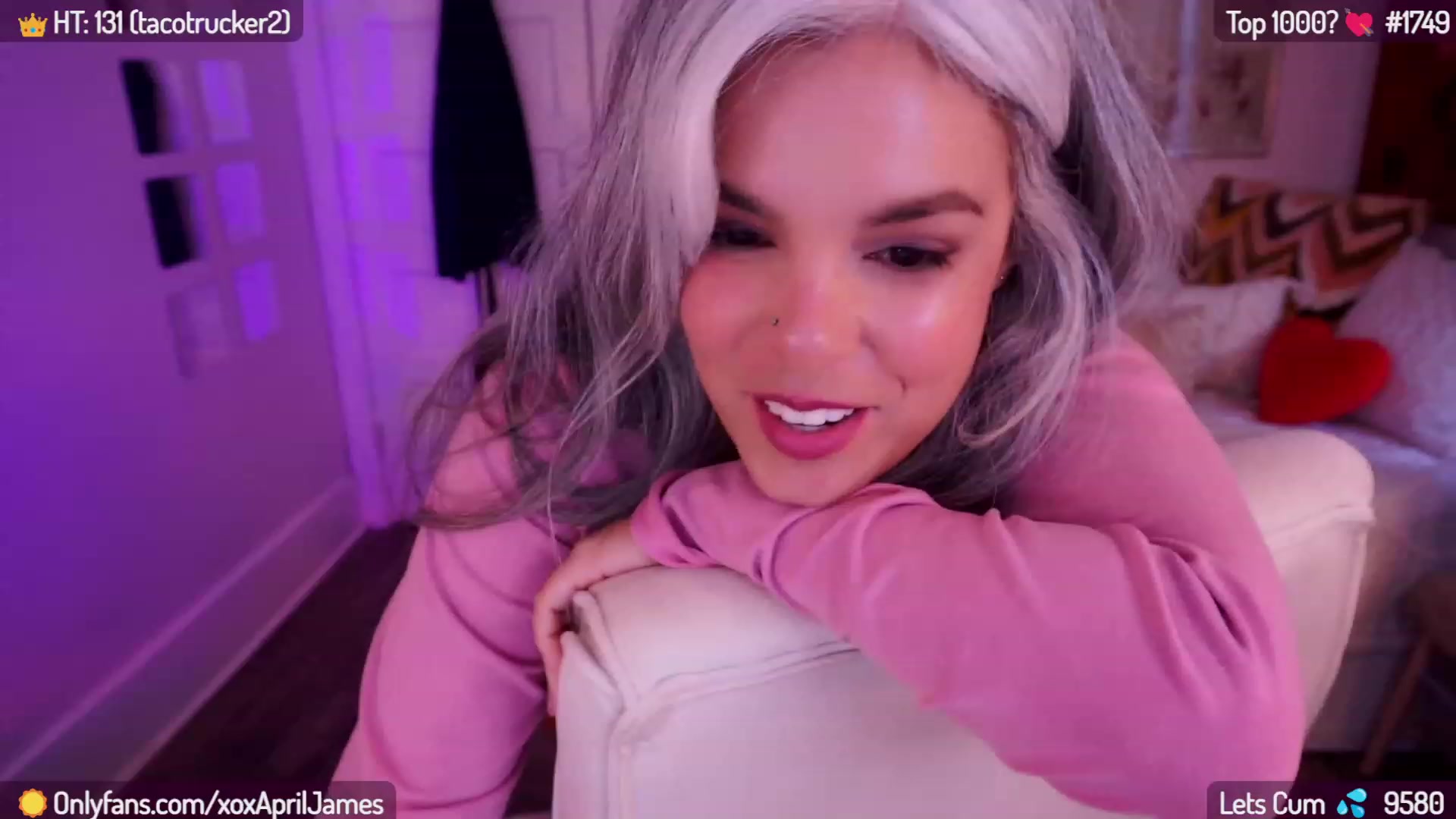 Gallery image thumbnail from AprilJames's myfreecams stream on, 01/10/2024, 23:14 image 9 of 20