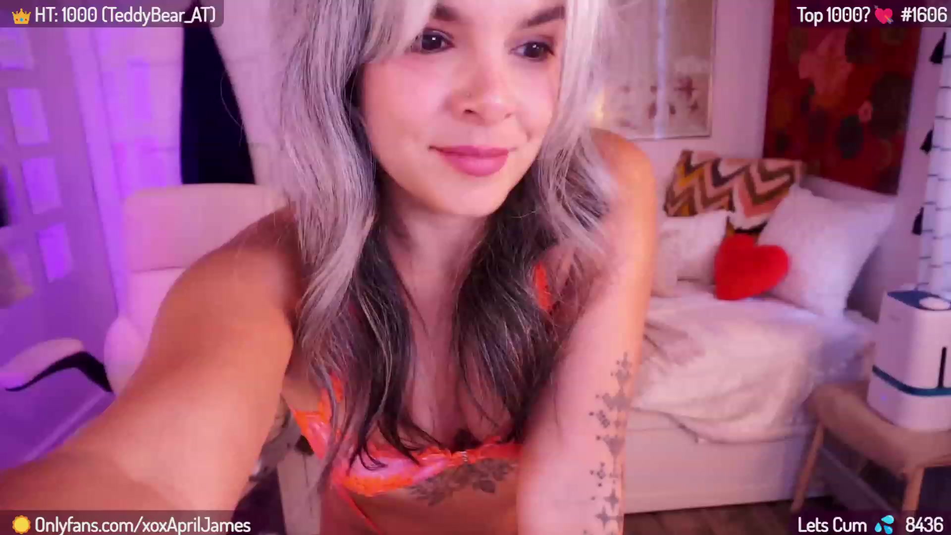 Gallery image thumbnail from AprilJames's myfreecams stream on, 01/10/2024, 23:14 image 16 of 20