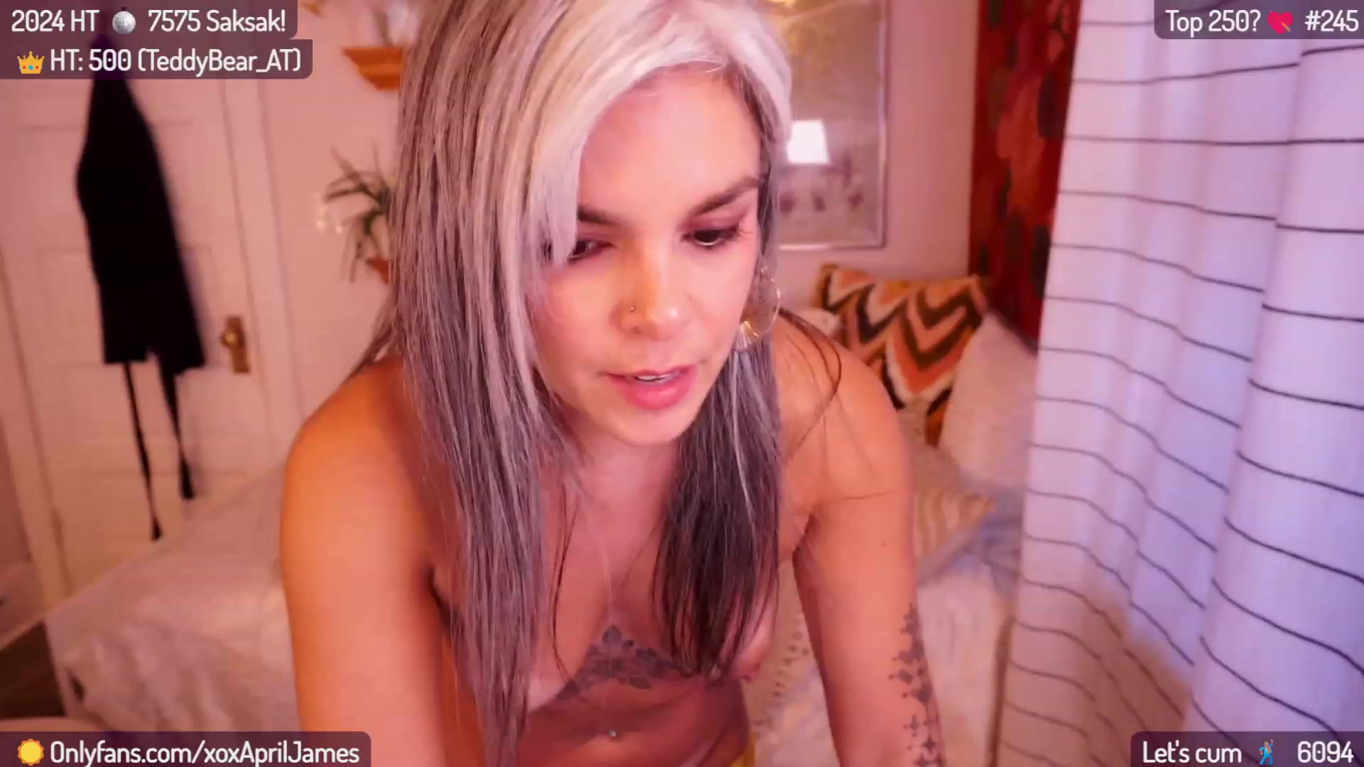 Gallery image thumbnail from AprilJames's myfreecams stream on, 01/25/2024, 24:02 image 17 of 20