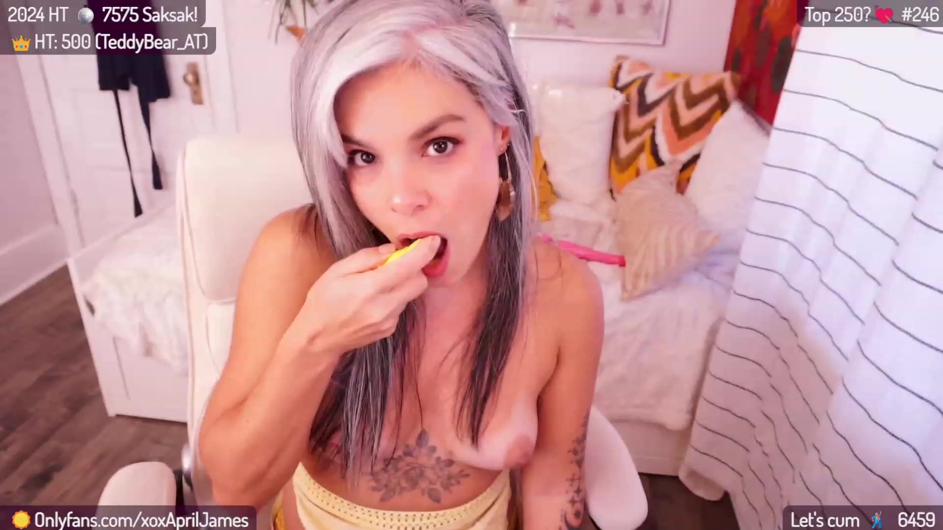 Gallery image thumbnail from AprilJames's myfreecams stream on, 01/25/2024, 24:02 image 9 of 20