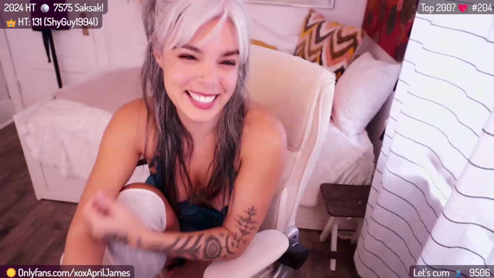 Gallery image thumbnail from AprilJames's myfreecams stream on, 01/26/2024, 20:22 image 8 of 20