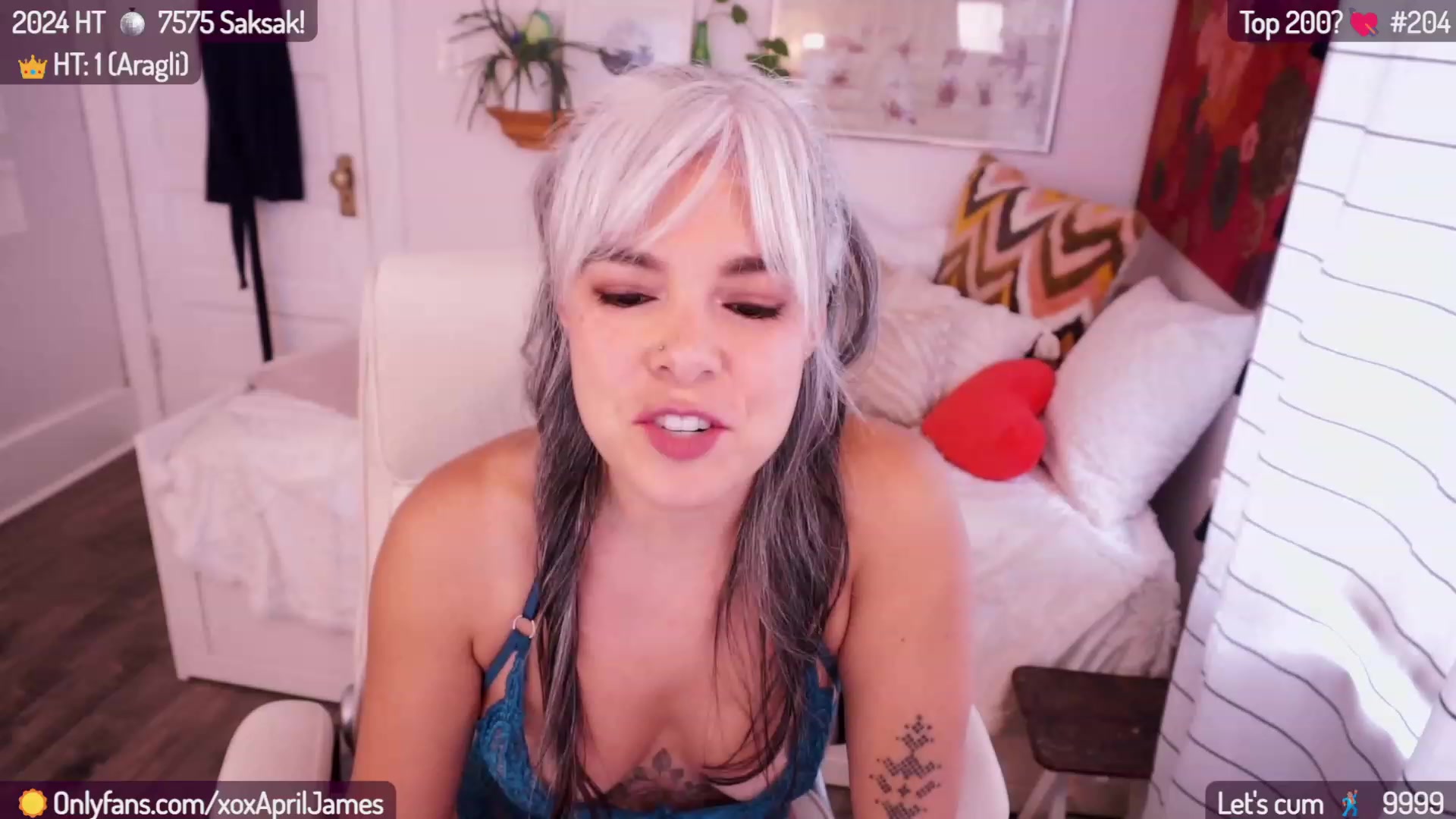 Gallery image thumbnail from AprilJames's myfreecams stream on, 01/26/2024, 20:22 image 1 of 20