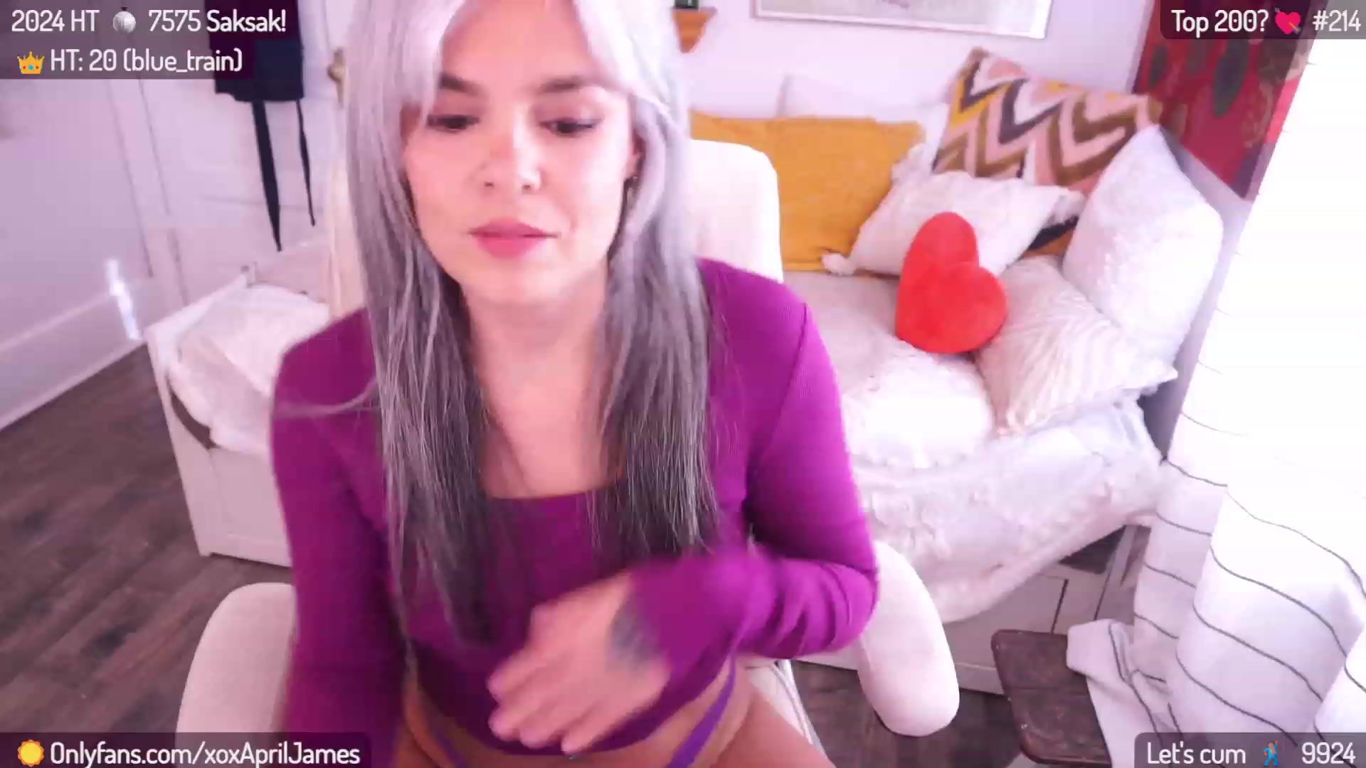 Gallery image thumbnail from AprilJames's myfreecams stream on, 01/27/2024, 21:04 image 10 of 20