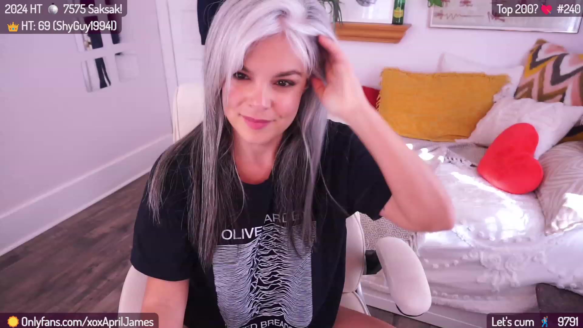 Gallery image thumbnail from AprilJames's myfreecams stream on, 01/29/2024, 21:59 image 5 of 20