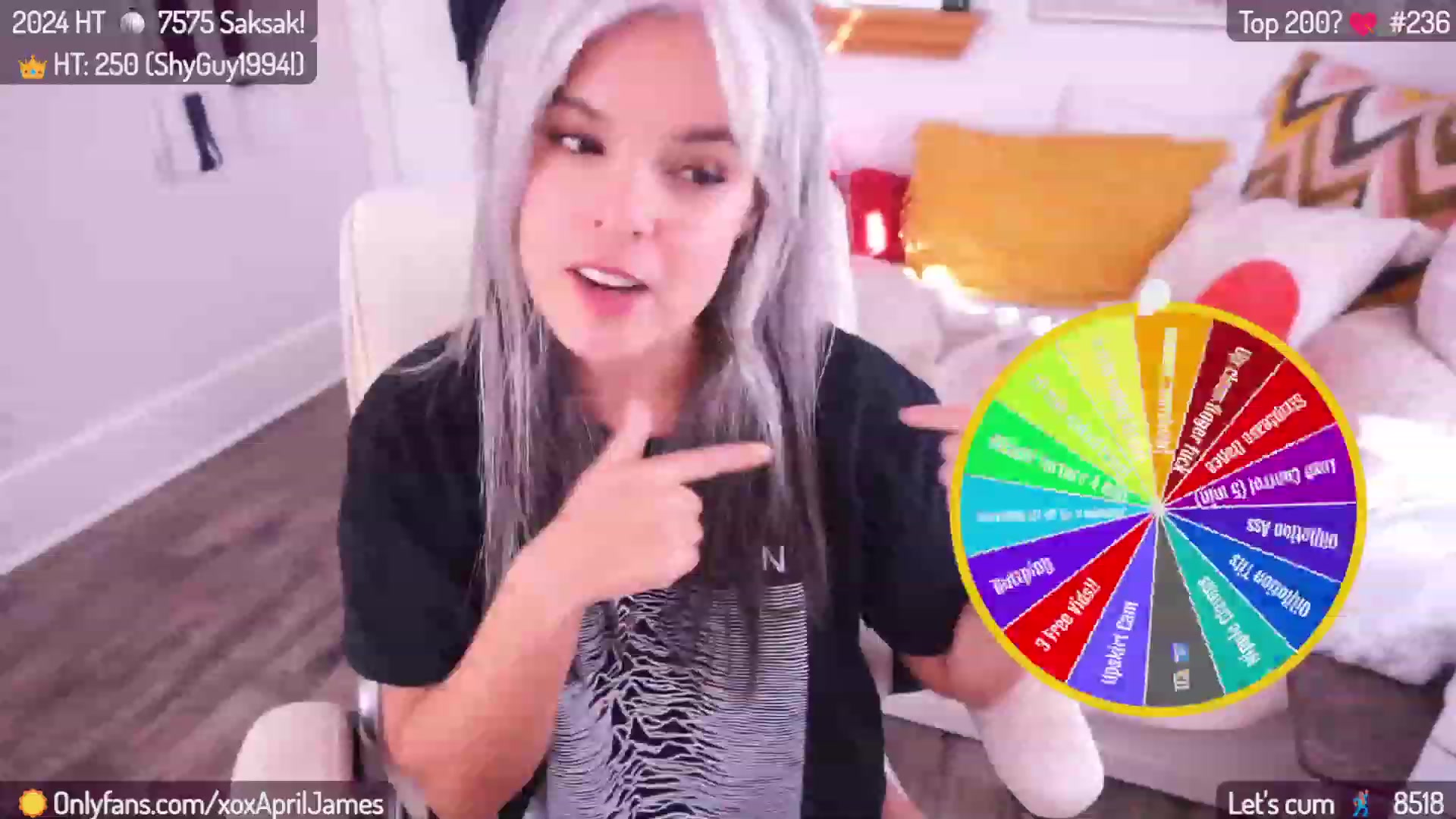 Gallery image thumbnail from AprilJames's myfreecams stream on, 01/29/2024, 21:59 image 14 of 20