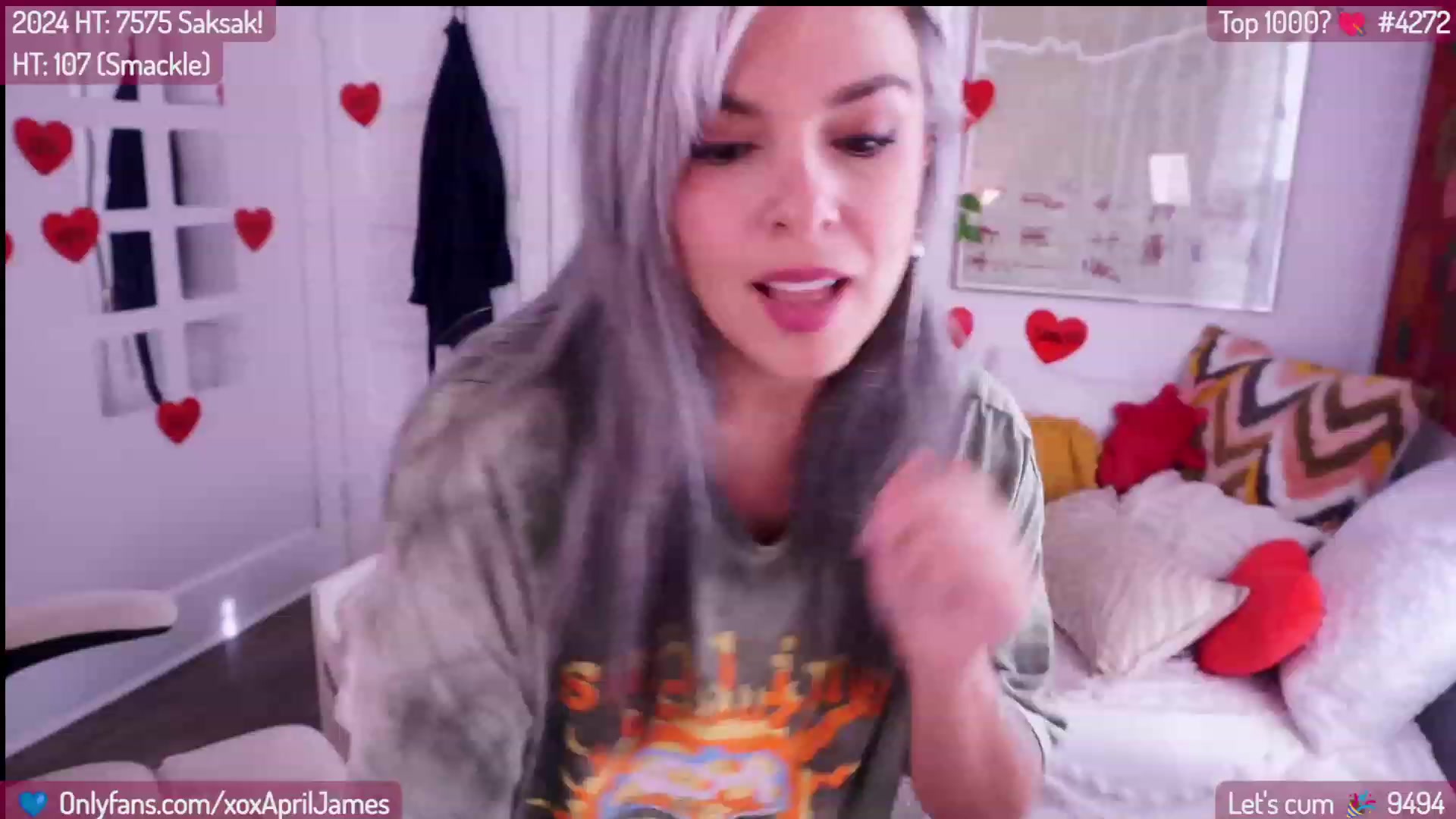Gallery image thumbnail from AprilJames's myfreecams stream on, 02/04/2024, 21:46 image 2 of 20