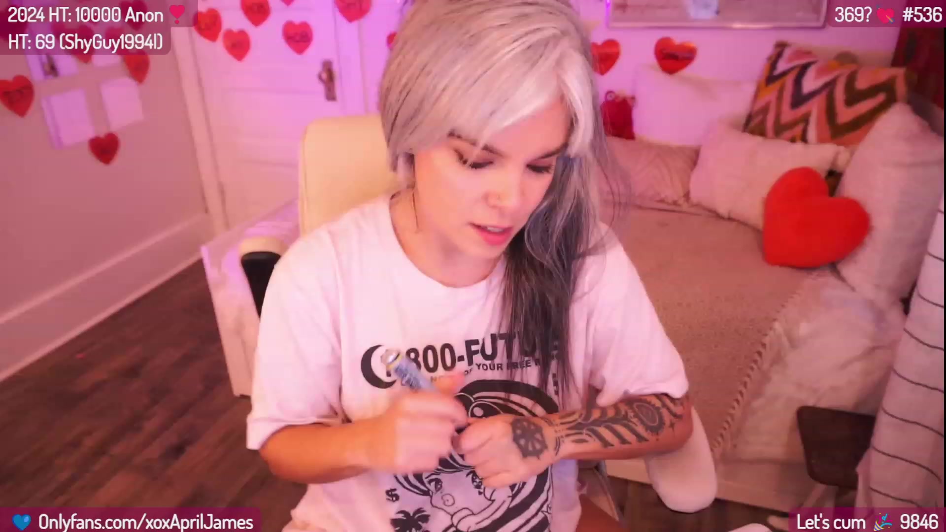 Gallery image thumbnail from AprilJames's myfreecams stream on, 02/16/2024, 23:04 image 16 of 20