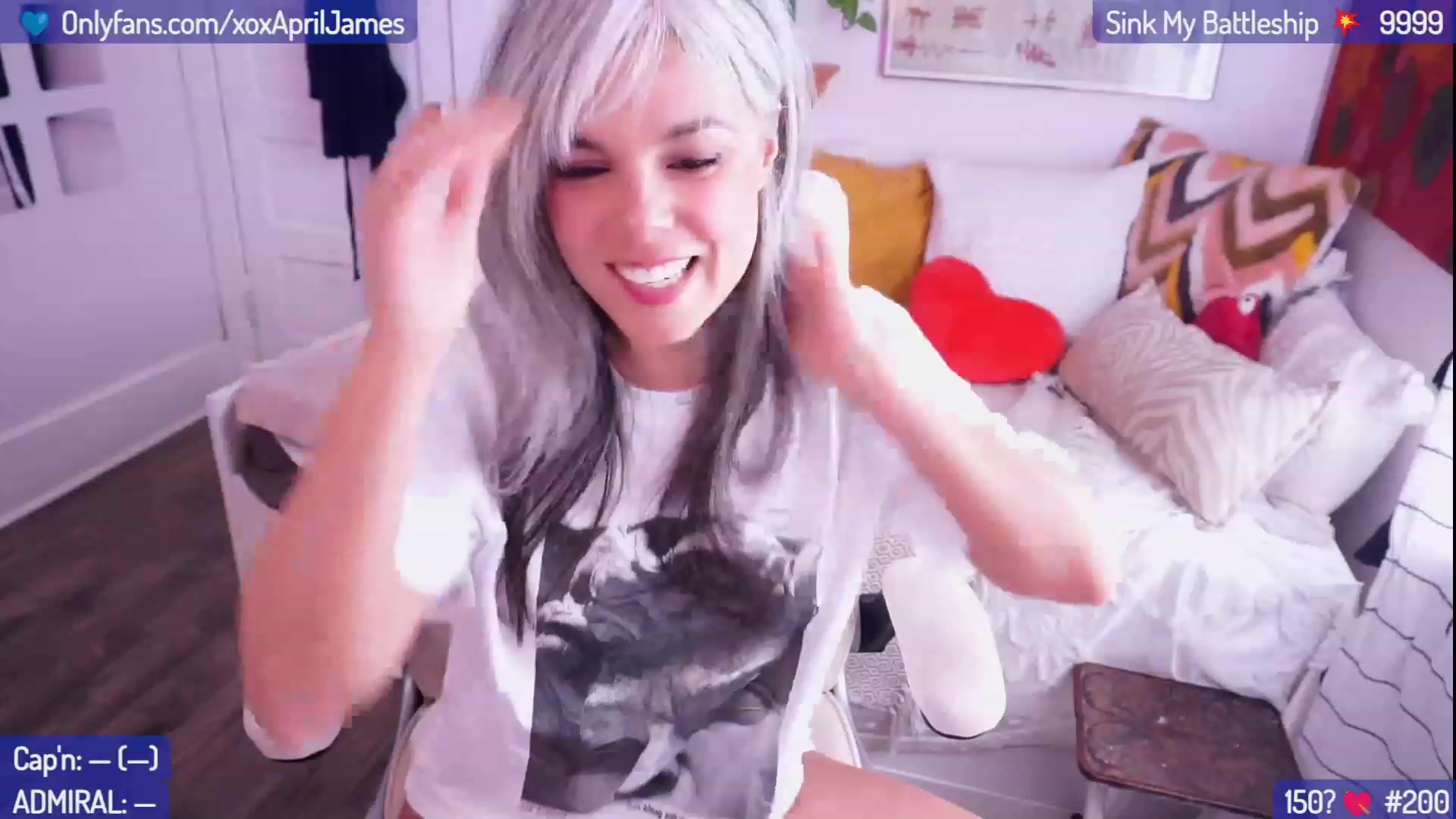 Gallery image thumbnail from AprilJames's myfreecams stream on, 03/09/2024, 20:14 image 1 of 20