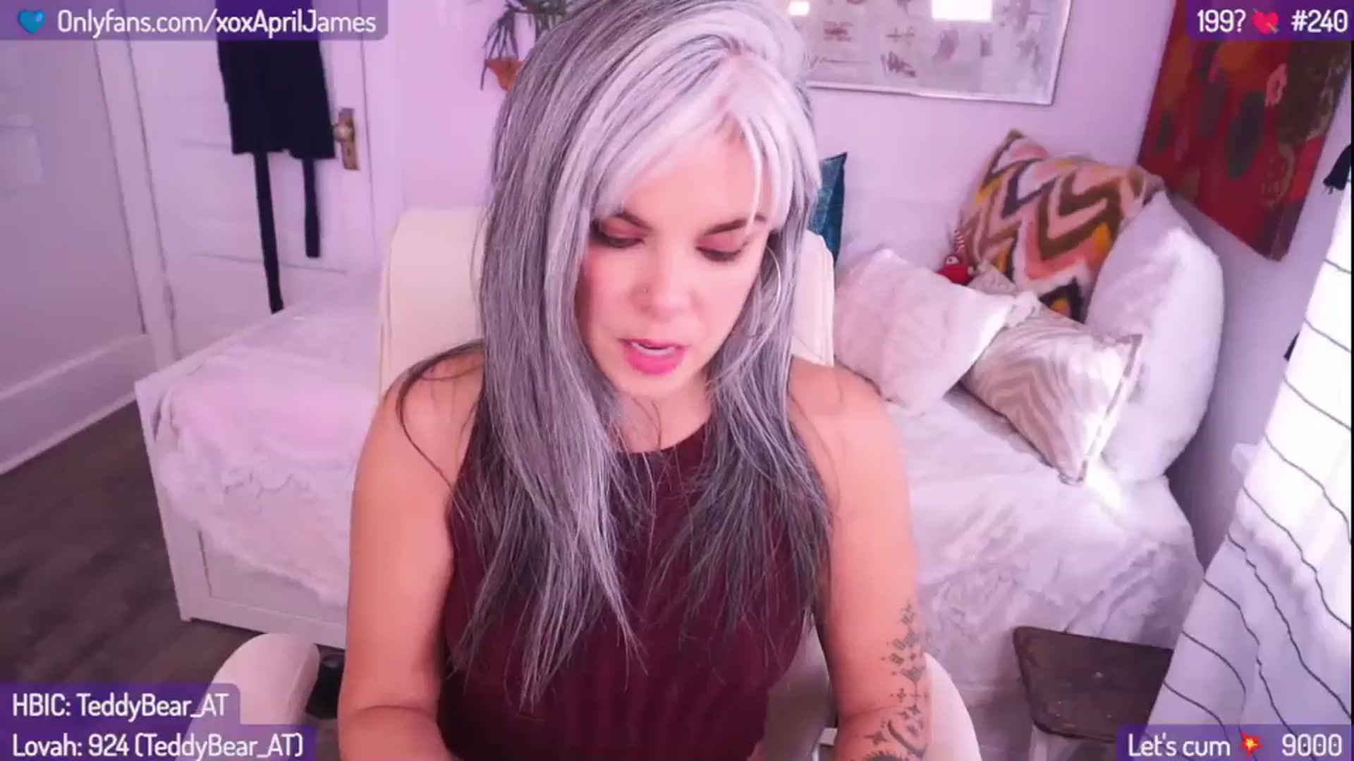 Gallery image thumbnail from AprilJames's myfreecams stream on, 03/17/2024, 23:48 image 2 of 20