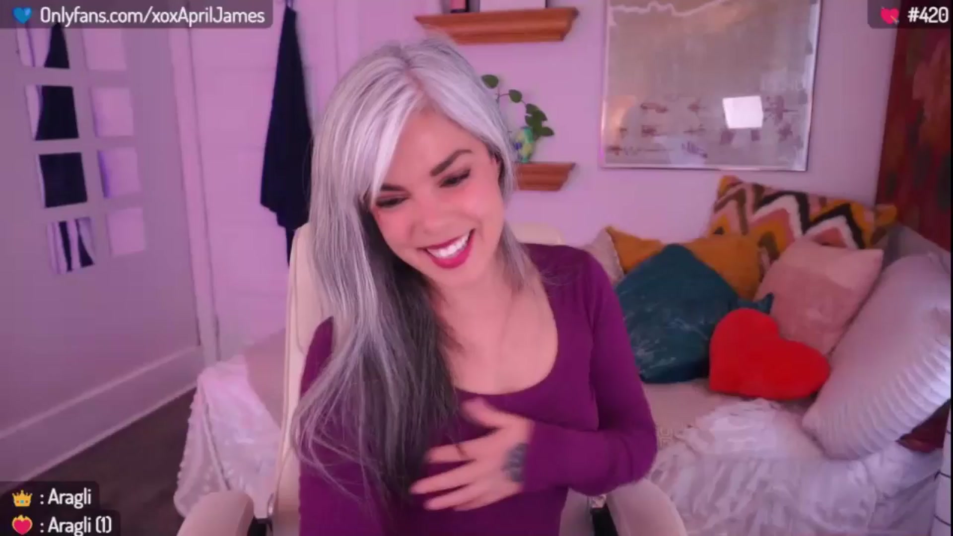 Gallery image thumbnail from AprilJames's myfreecams stream on, 05/10/2024, 20:01 image 13 of 20