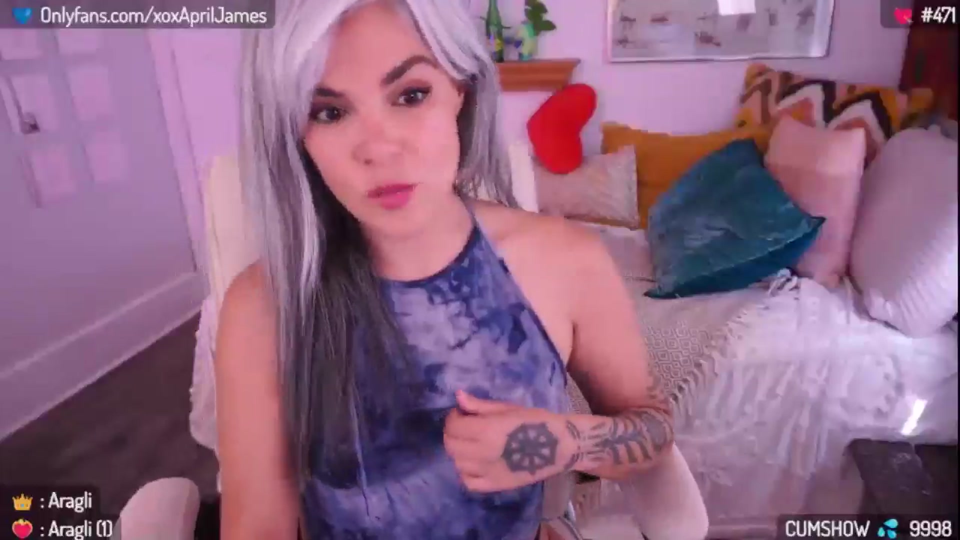Gallery image thumbnail from AprilJames's myfreecams stream on, 05/17/2024, 20:32 image 8 of 20