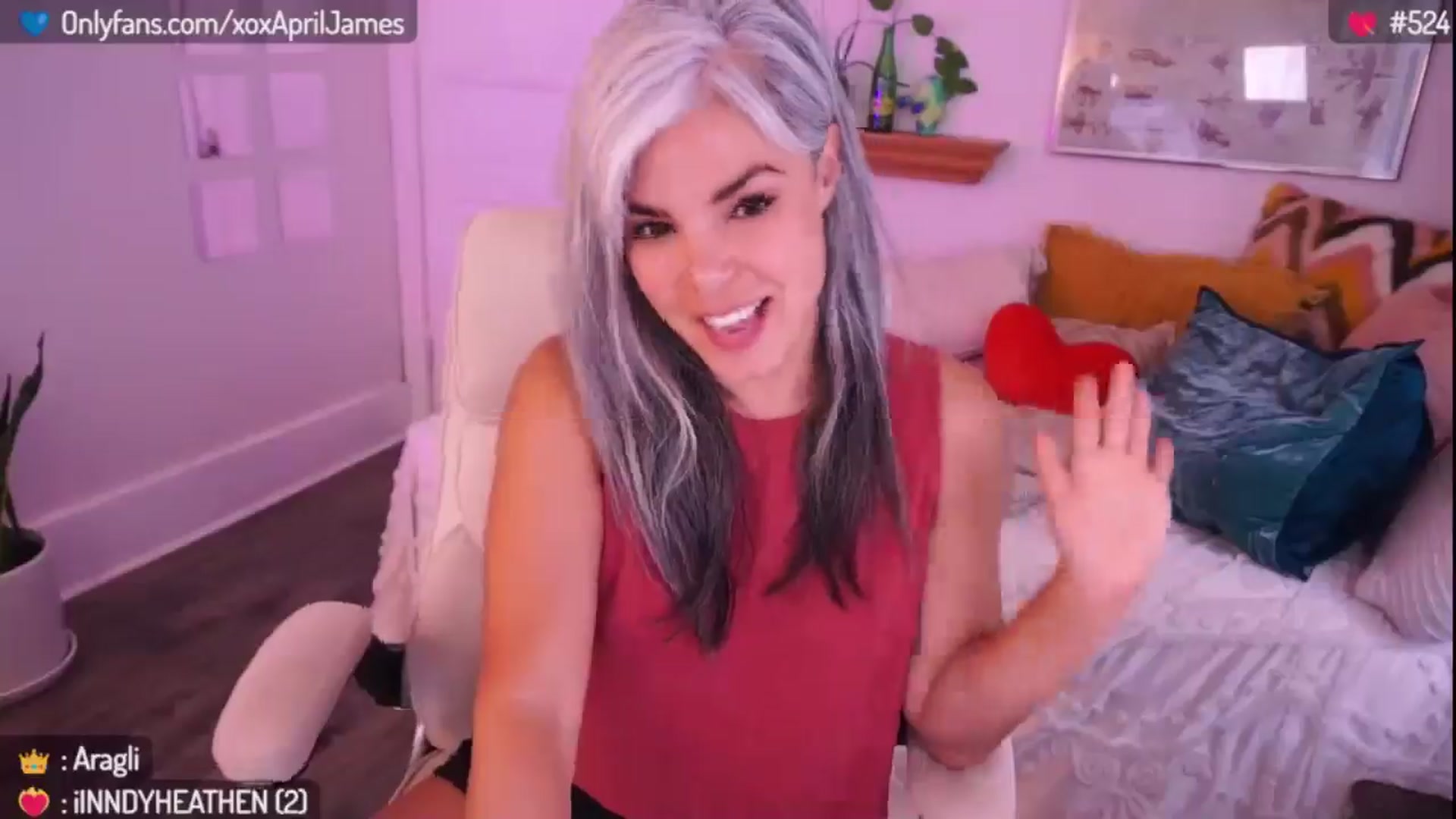 Gallery image thumbnail from AprilJames's myfreecams stream on, 05/20/2024, 23:13 image 6 of 20